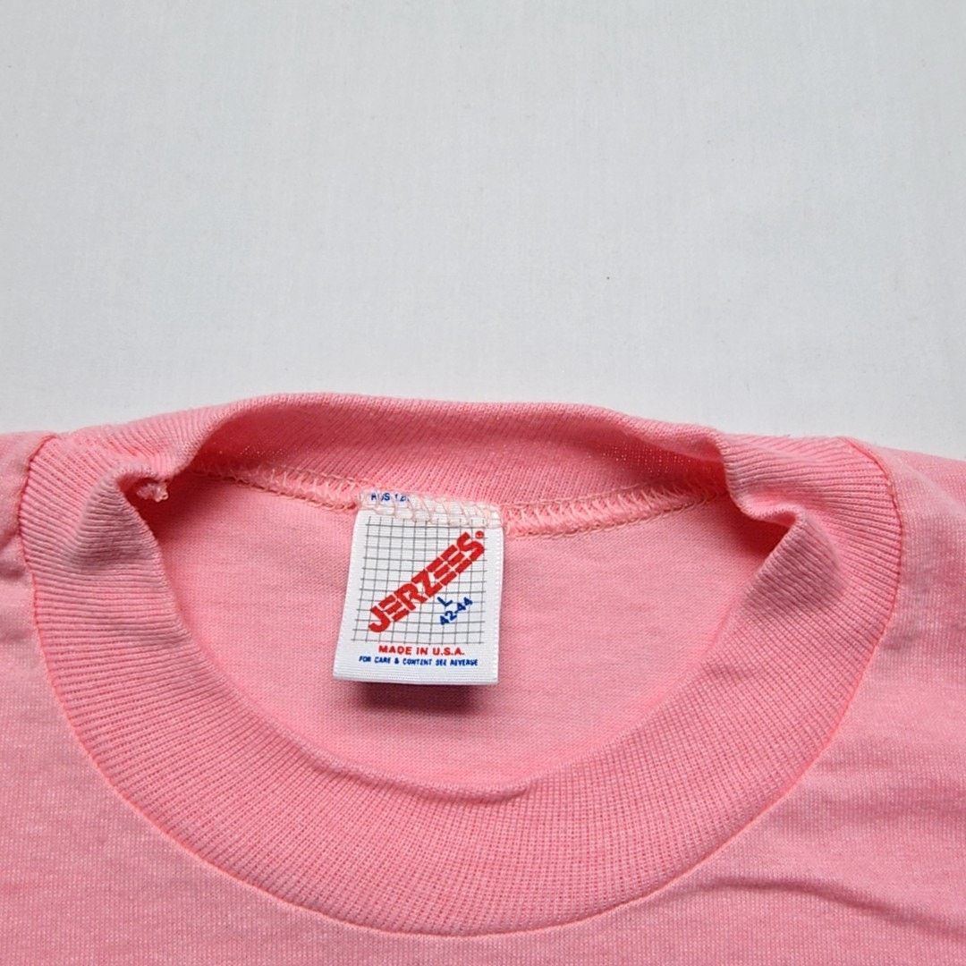 Jerzees Vintage Gatlinburg Teddy Bear Smoky Mountains Pink XL Tee Size US XL / EU 56 / 4 - 4 Thumbnail