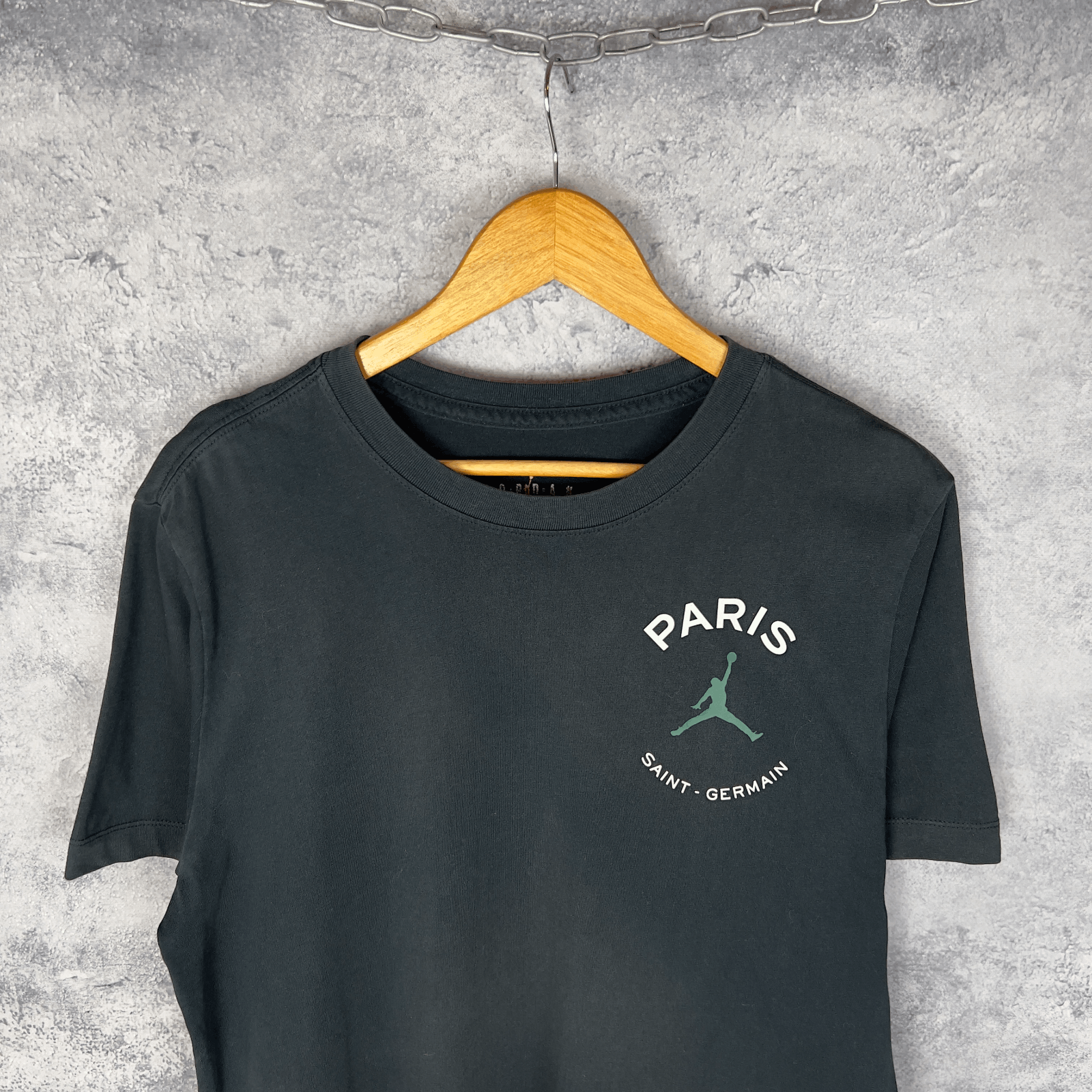 Jordan Brand Jordan Paris Saint Germain Tee Men's Size L Black ` Size US L / EU 52-54 / 3 - 2 Thumbnail