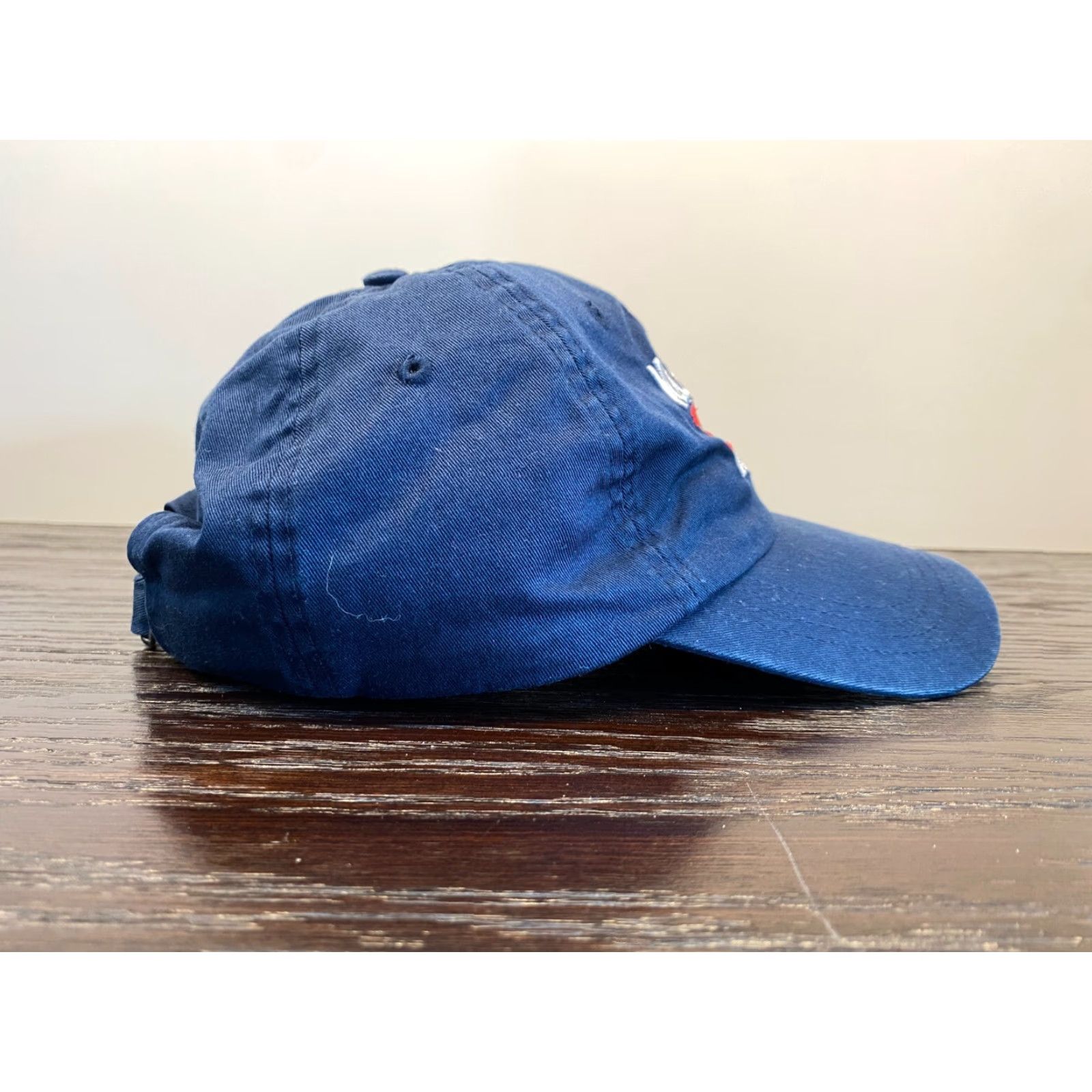 Vintage VINTAGE Masters Hat Mens Baseball Cap One Size Blue Twill 2015 Augusta Georgia Golf Logo Size ONE SIZE - 3 Thumbnail