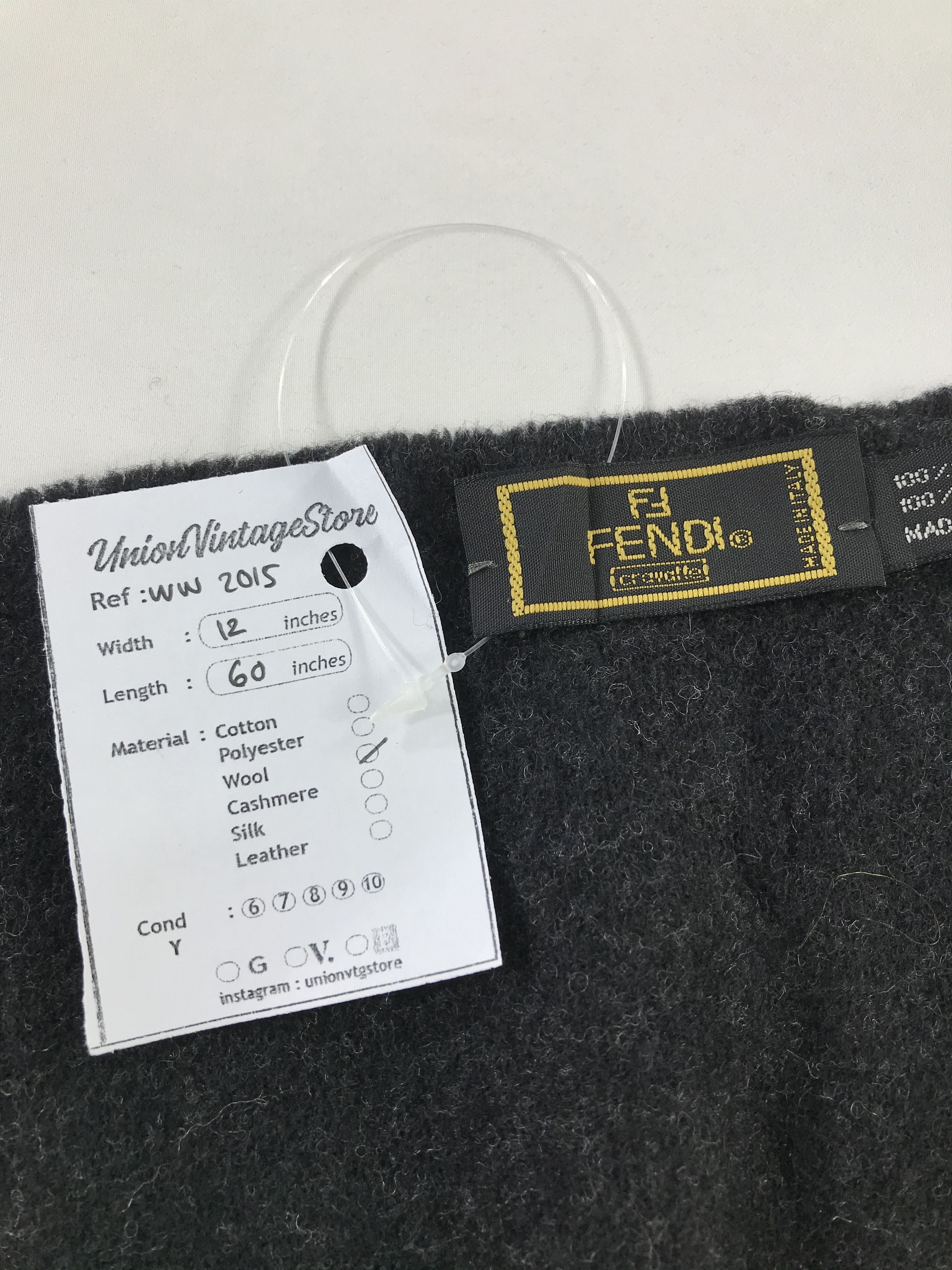 Vintage Fendi Scarf / Muffler / Neckwear Size ONE SIZE - 4 Thumbnail
