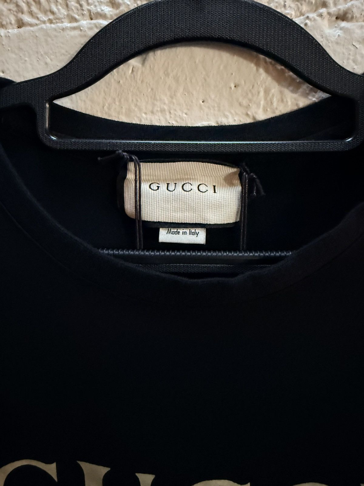 Gucci SS19 Black Classic Logo Tee Size US XXL / EU 58 / 5 - 3 Thumbnail
