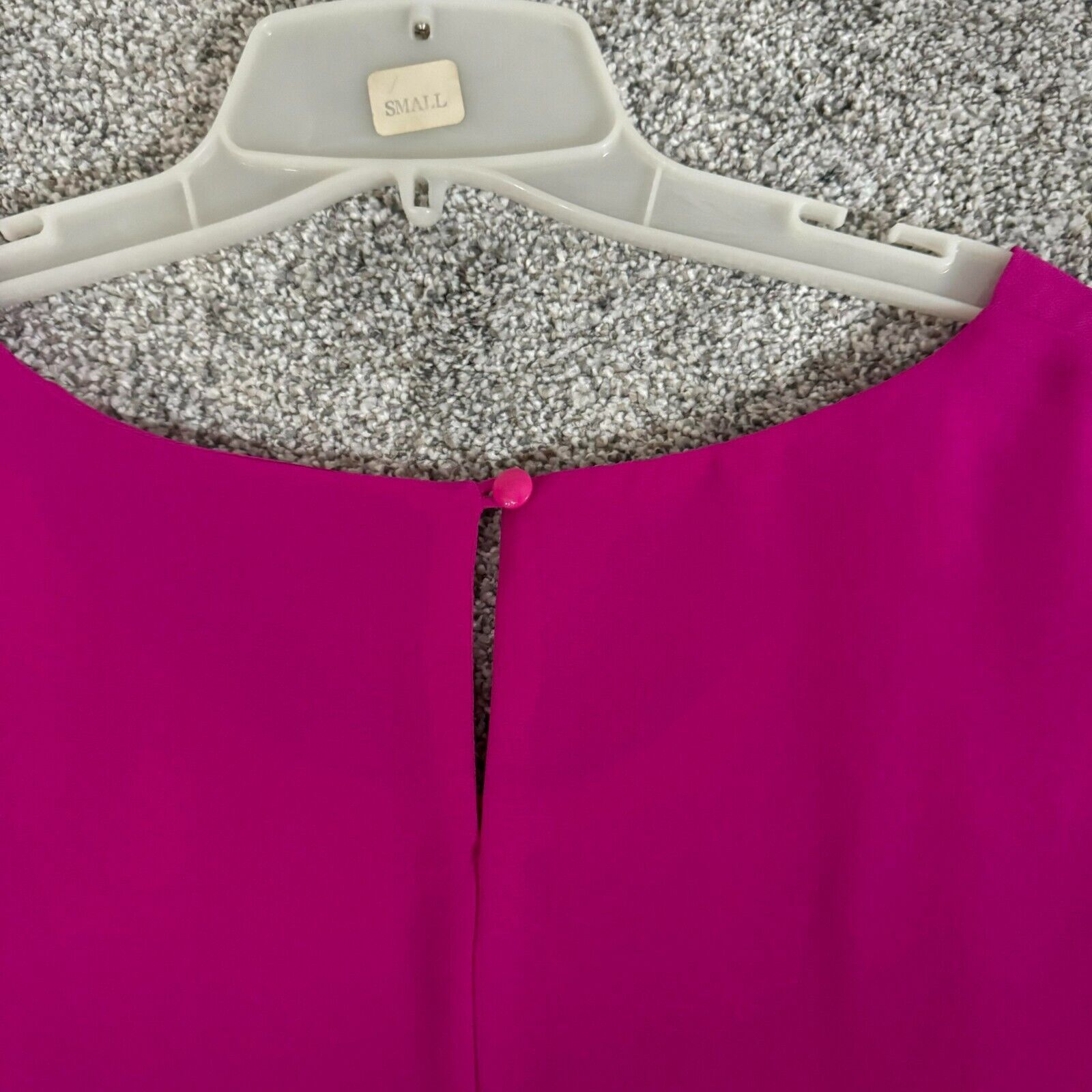 Other Catherines Dress 3X Plus Chiffon Flowy Pleated Barbiecore Size 3XL / US 20-22 - 4 Thumbnail