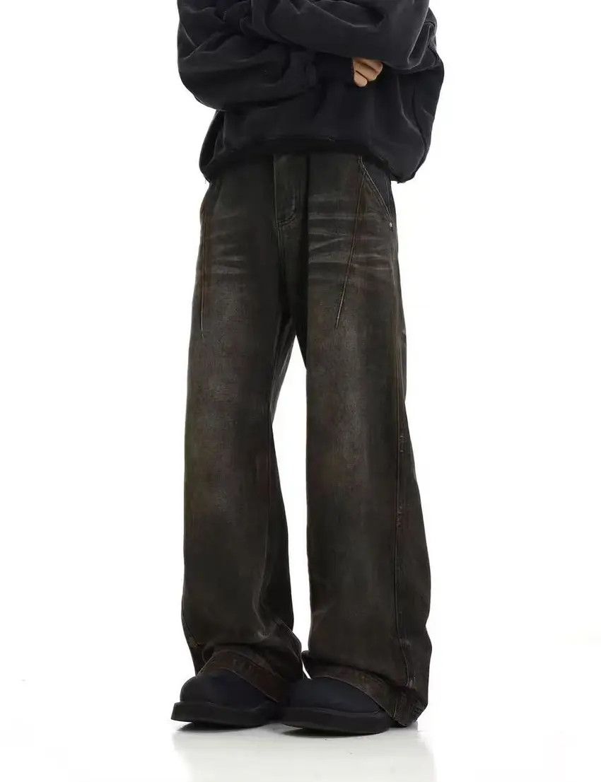 Designer × Japanese Brand Washed High Street Harajuku Casual Jeans Size US 32 / EU 48 - 1 Thumbnail