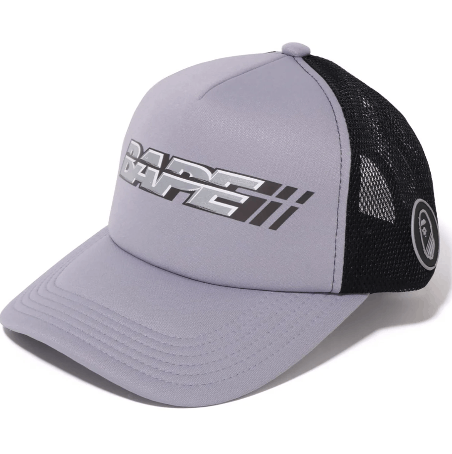 Bape Bape Racing Reflective Trucker Hat Size ONE SIZE - 1 Thumbnail
