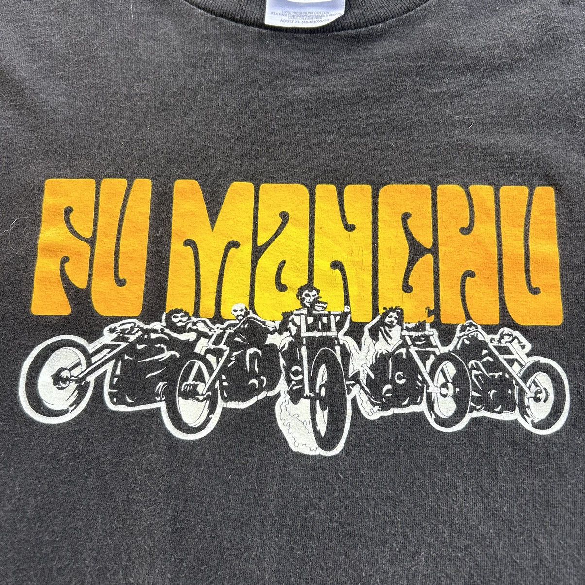 Band Tees Vintage 90s Fu Manchu Rock Band Motorcycle Graphic T Shirt Size US XL / EU 56 / 4 - 5 Thumbnail