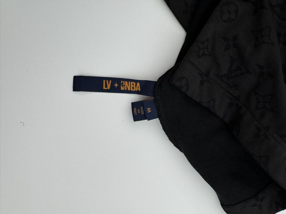 Louis Vuitton × NBA Louis Vuitton NBA Monogram Black Logo Buttoned Shirt Size US M / EU 48-50 / 2 - 8 Thumbnail
