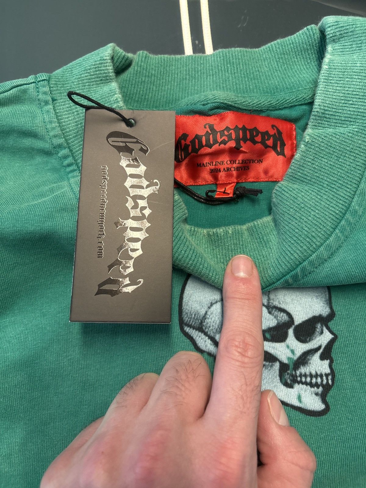 Godspeed Godspeed tee surfer mainline collection Size US L / EU 52-54 / 3 - 6 Thumbnail