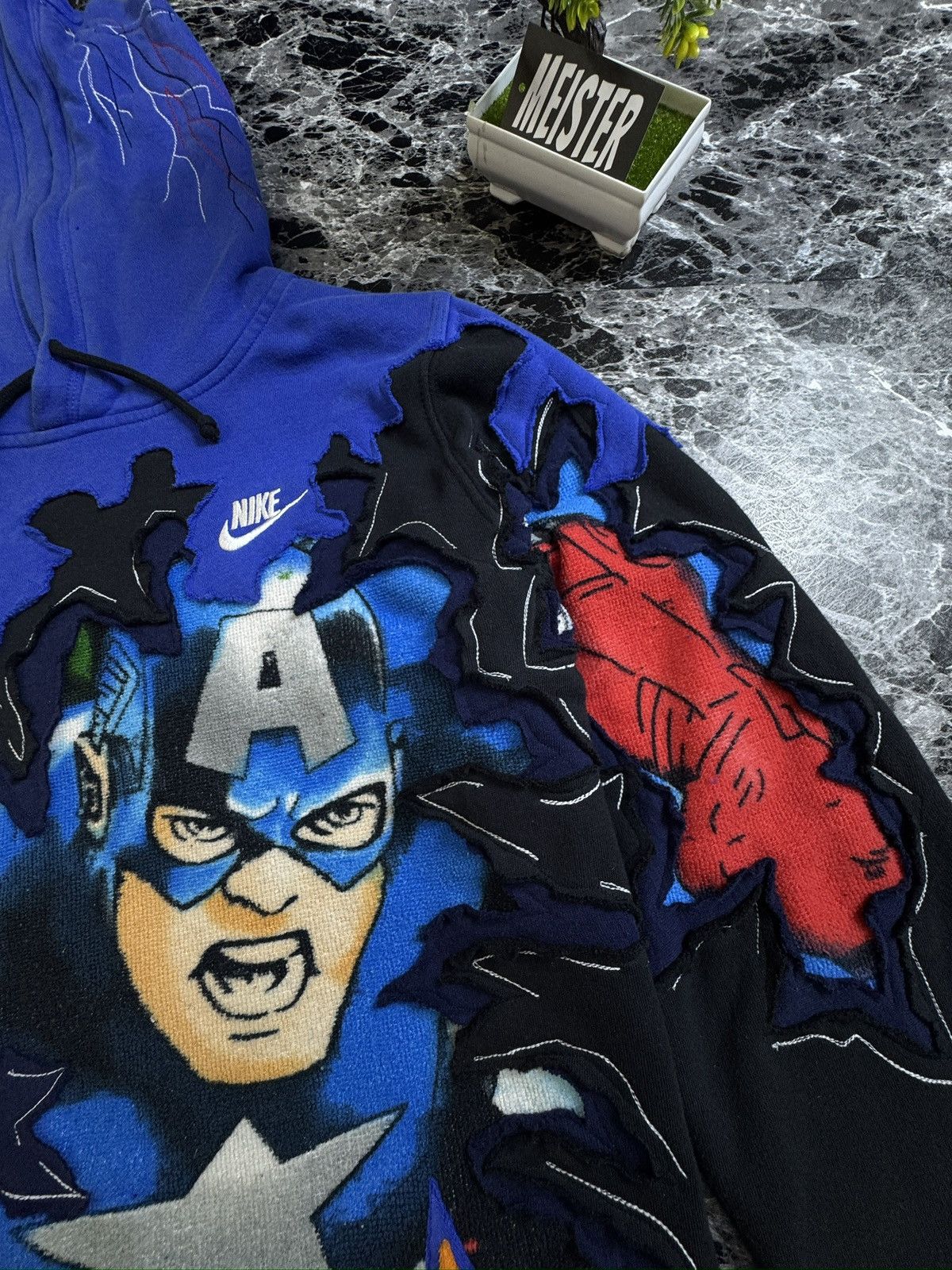 Other Custom Handmade Nike Hoodie Size US S / EU 44-46 / 1 - 2 Thumbnail