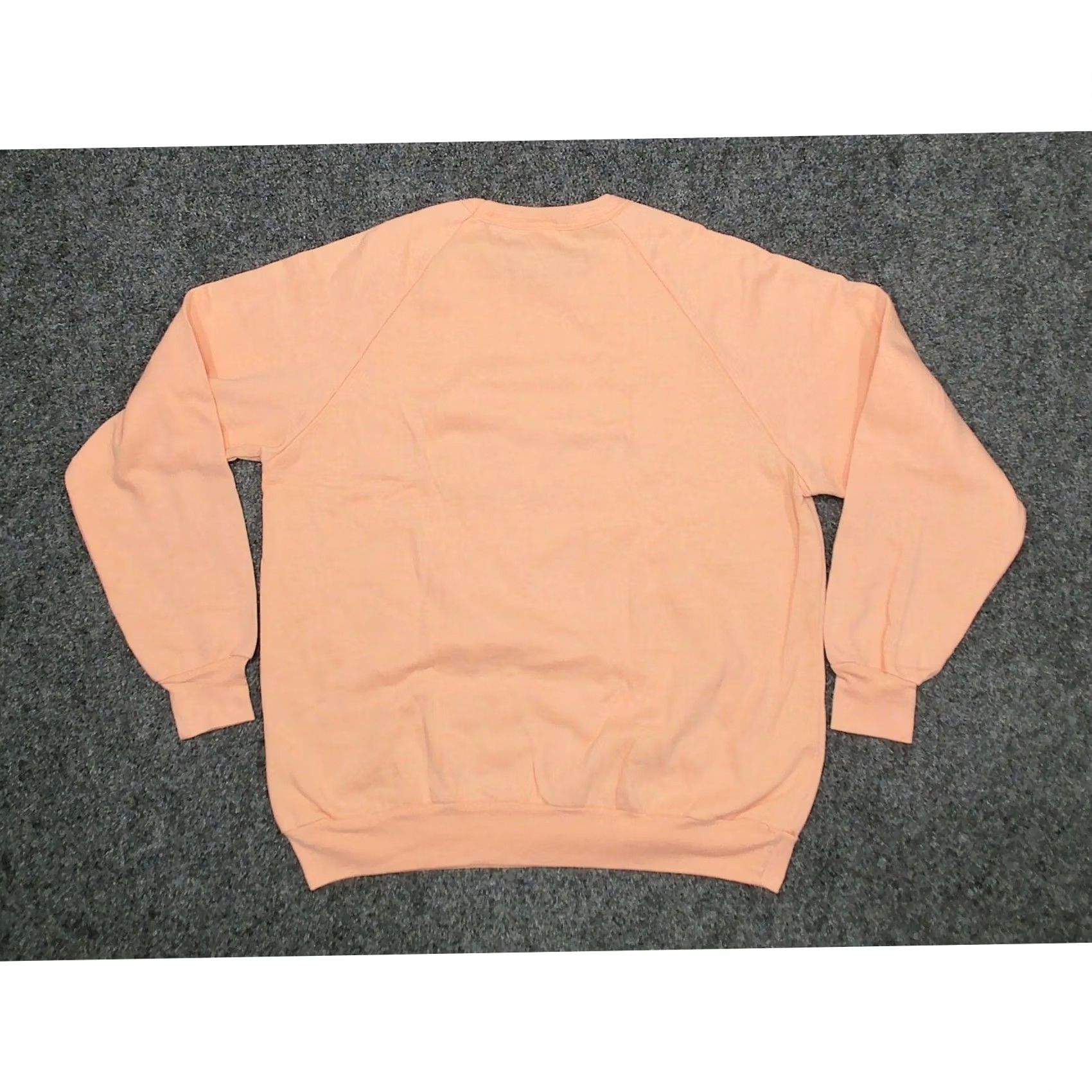 Vintage 80s Scottie Dog Vancouver Sweatshirt Womens XL Peach Raglan Teepee Handicrafts Size XL / US 12-14 / IT 48-50 - 4 Thumbnail