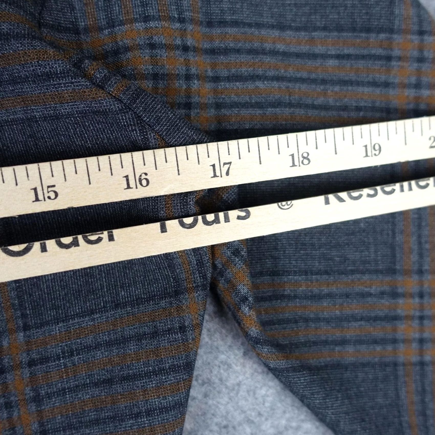 Zara Zara Dress Womens Medium Gray Plaid Long Sleeve Sheath Workwear Knee Length Zipper Round Neck Vintage No Size M / US 6-8 / IT 42-44 - 7 Thumbnail