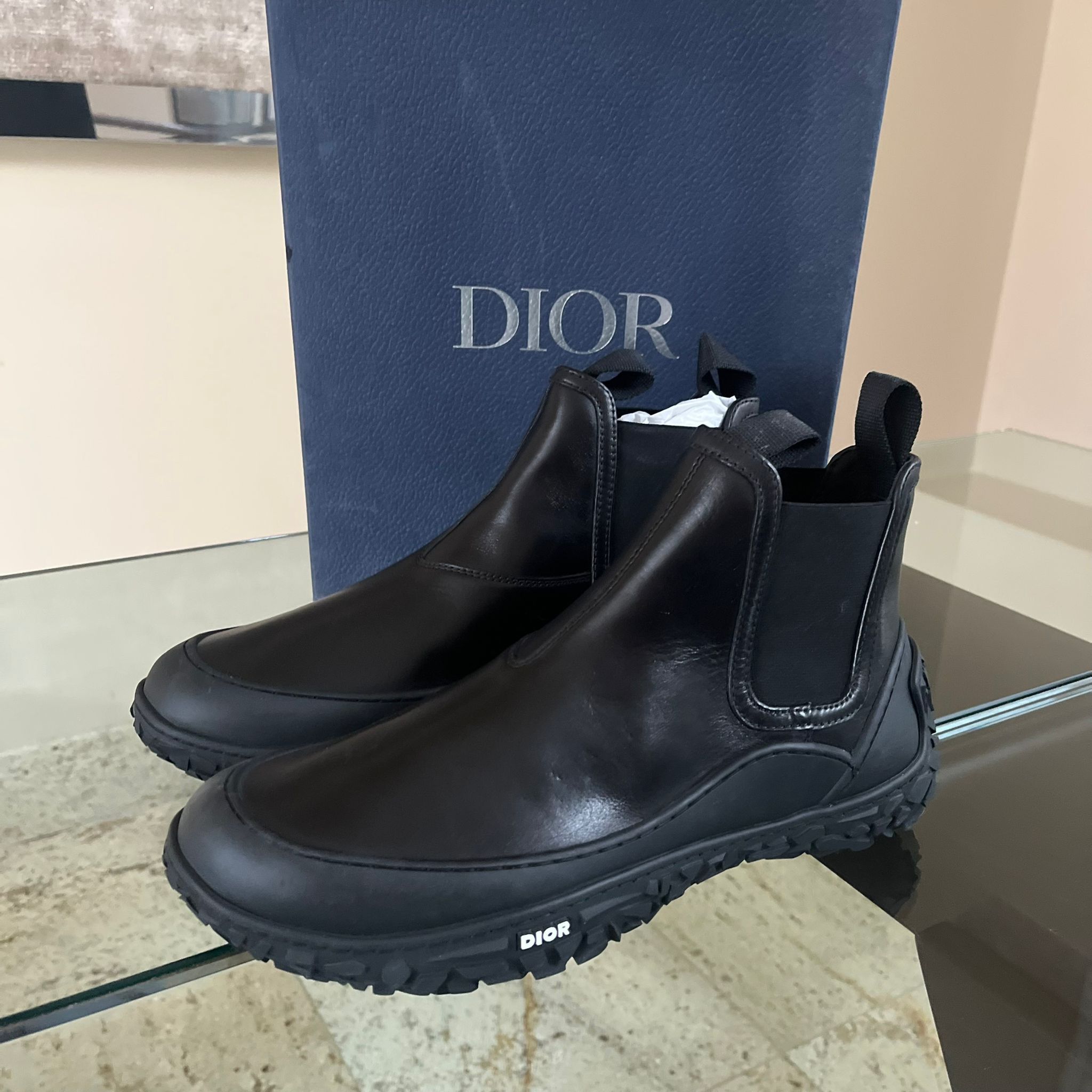 Dior B28 Horizon Mid Top Boots in Black Size US 10.5 / EU 43-44 - 2 Thumbnail