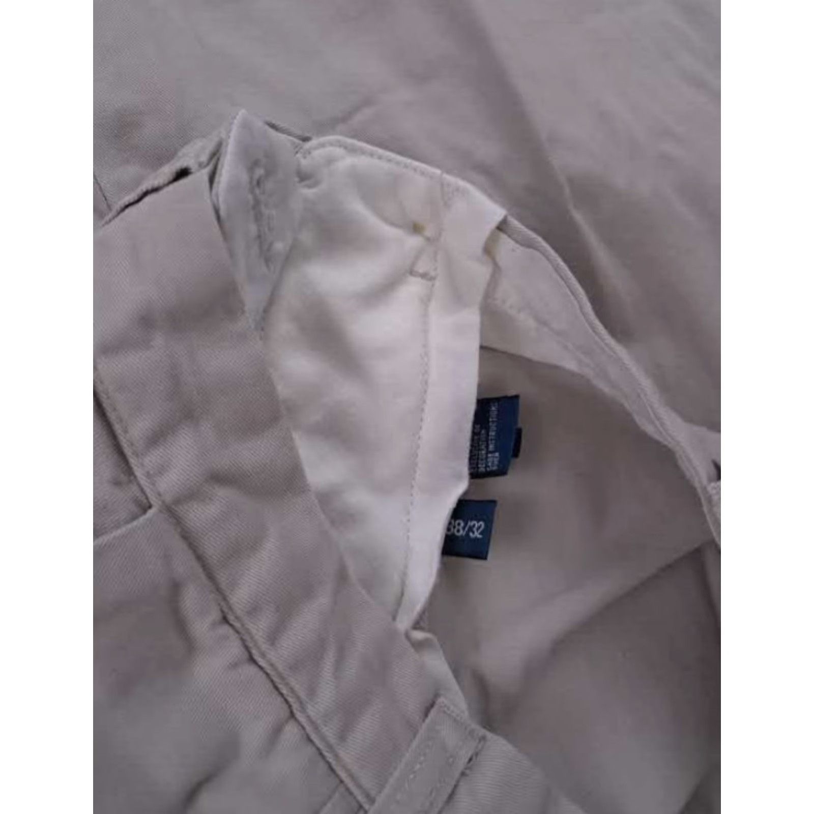 Polo Ralph Lauren Polo Ralph Lauren Chino Pants Men 38 Regular Beige 32 Inseam 31-32 Waist Canvas Button Pockets Size US M / EU 48-50 / 2 - 4 Thumbnail