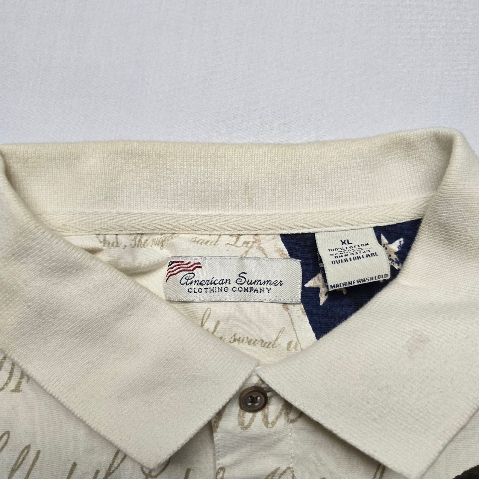Other American Flag Polo Shirt Large Flag We The People Polo USA Size US XL / EU 56 / 4 - 4 Thumbnail