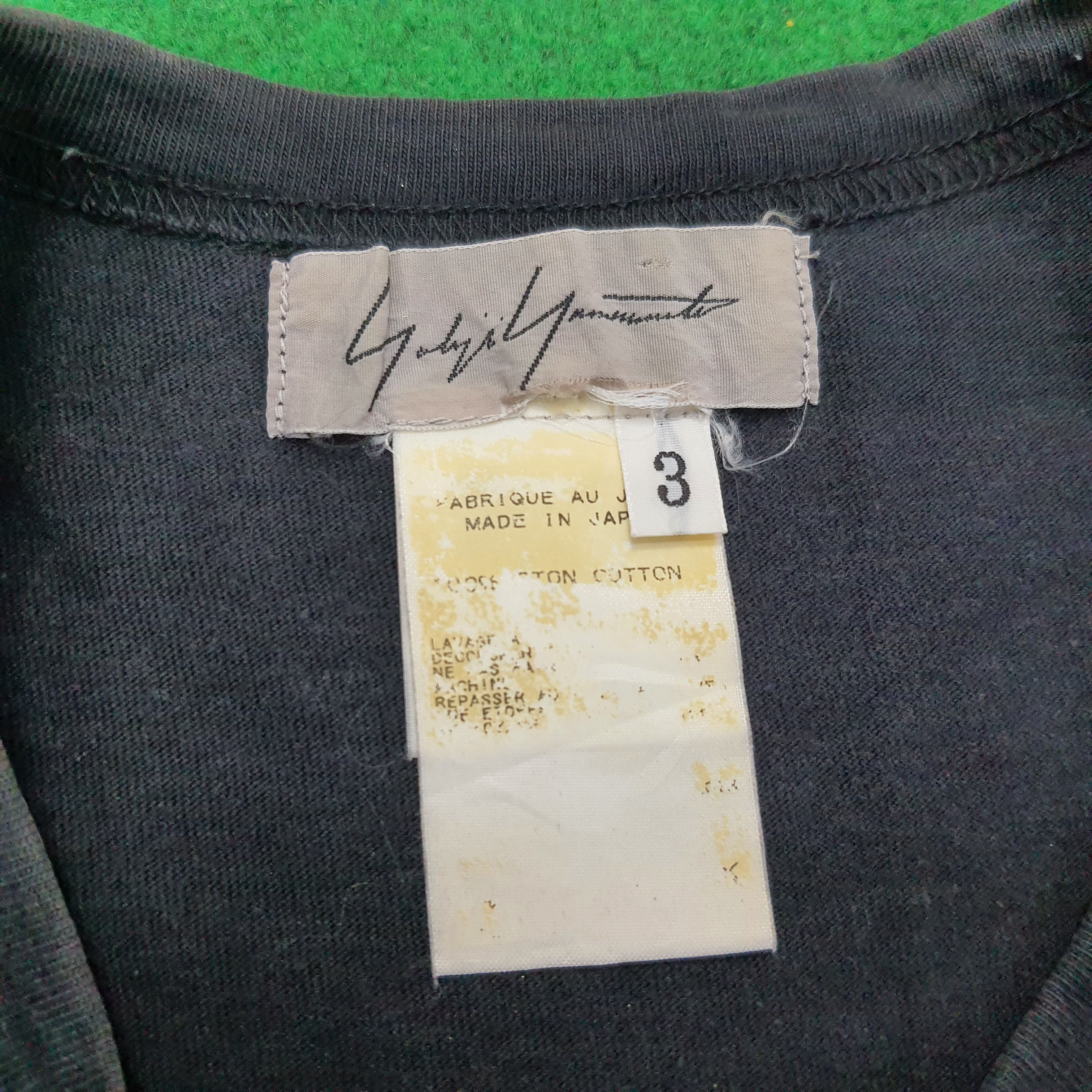 Adidas × Vintage × Yohji Yamamoto Vintage Yohji Yamamoto x Adidas Japanese Brand T-shirt Size US S / EU 44-46 / 1 - 5 Thumbnail