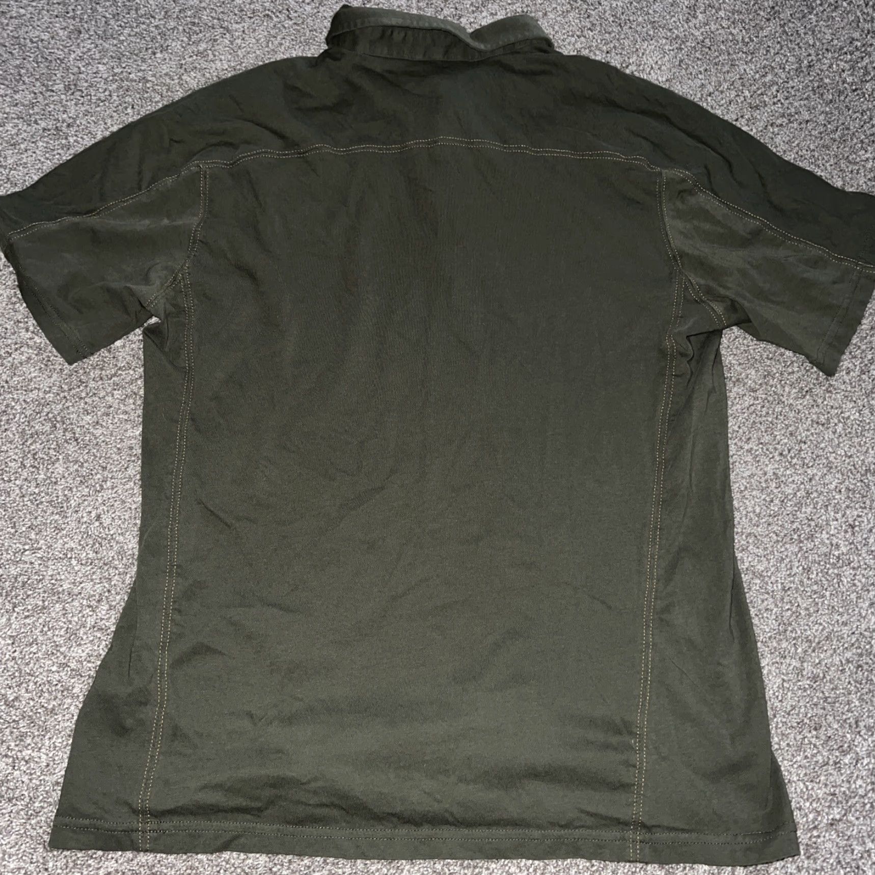 Vintage VINTAGE Kuhl Polo Shirt Mens L Green Embroidered Polo Size US L / EU 52-54 / 3 - 4 Thumbnail