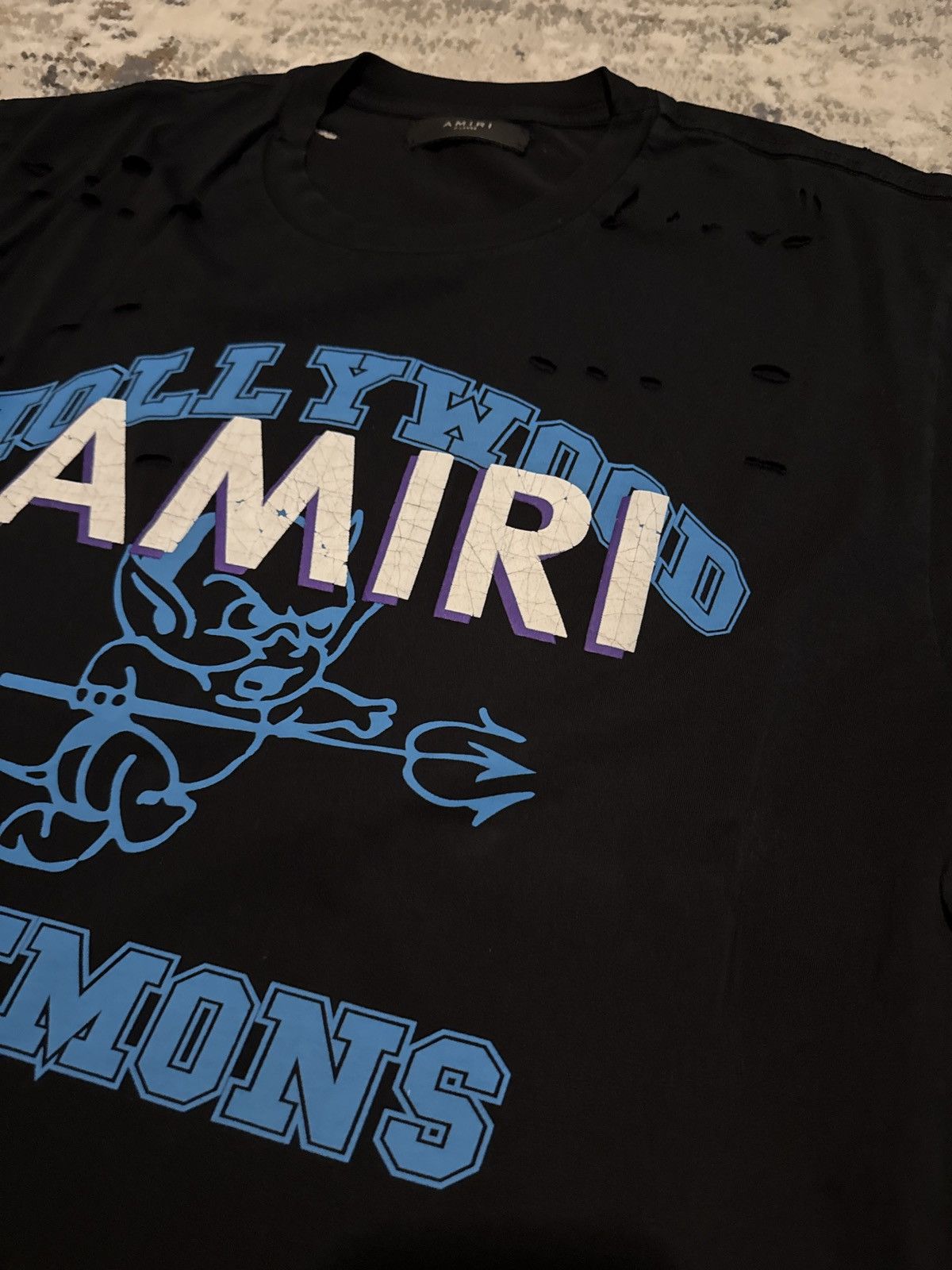 Amiri Amiri Hollywood Demons T-shirt Size US XL / EU 56 / 4 - 3 Thumbnail