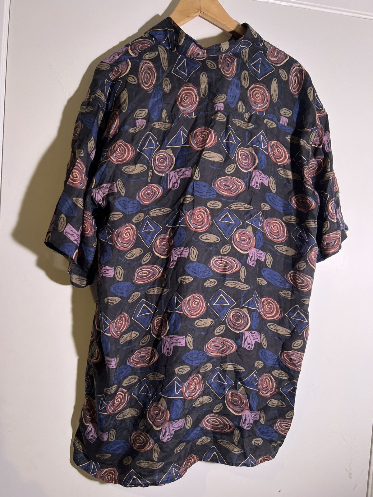 Vintage 90’s 2000’s Y2K VTG Vintage Robert Stock Multi Pattern Shirt Size US L / EU 52-54 / 3 - 2 Thumbnail