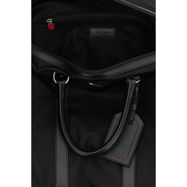 Kiton KITON Black Weekend Nylon Duffle Bag New & Authentic Size ONE SIZE - 4 Thumbnail