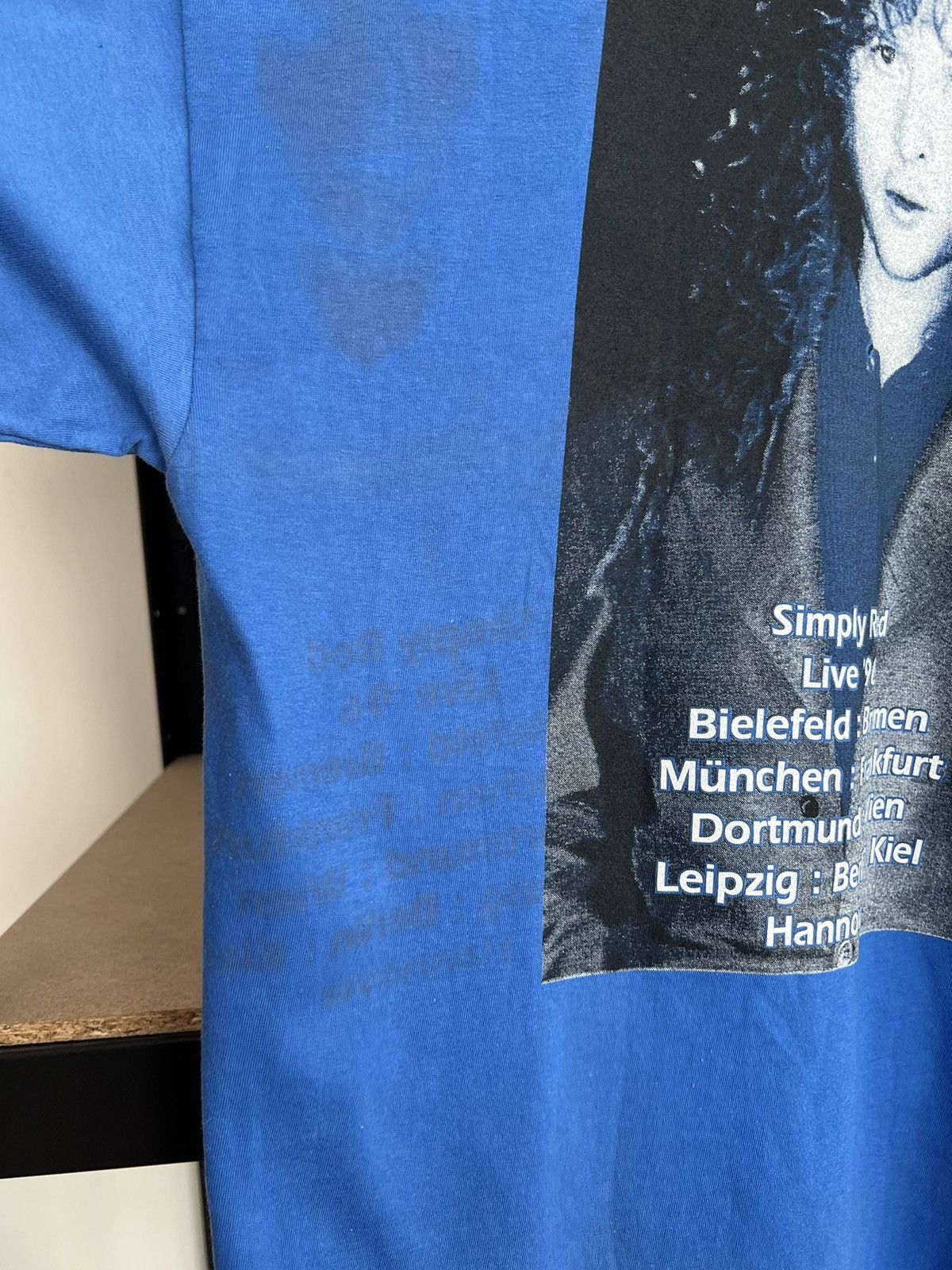 Band Tees Vintage 1996 Simply Red Life Live 96 Tour Pop Band T-shirt Size US XL / EU 56 / 4 - 19 Thumbnail