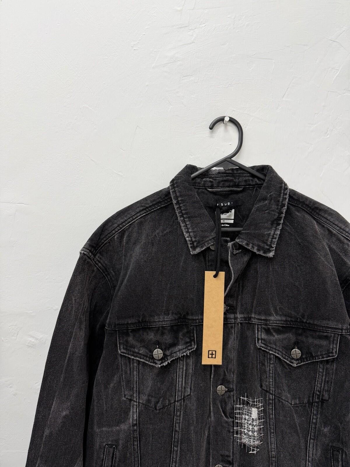 Ksubi new Ksubi mens oh g jacket medium denim gray black streets m Size US M / EU 48-50 / 2 - 3 Thumbnail