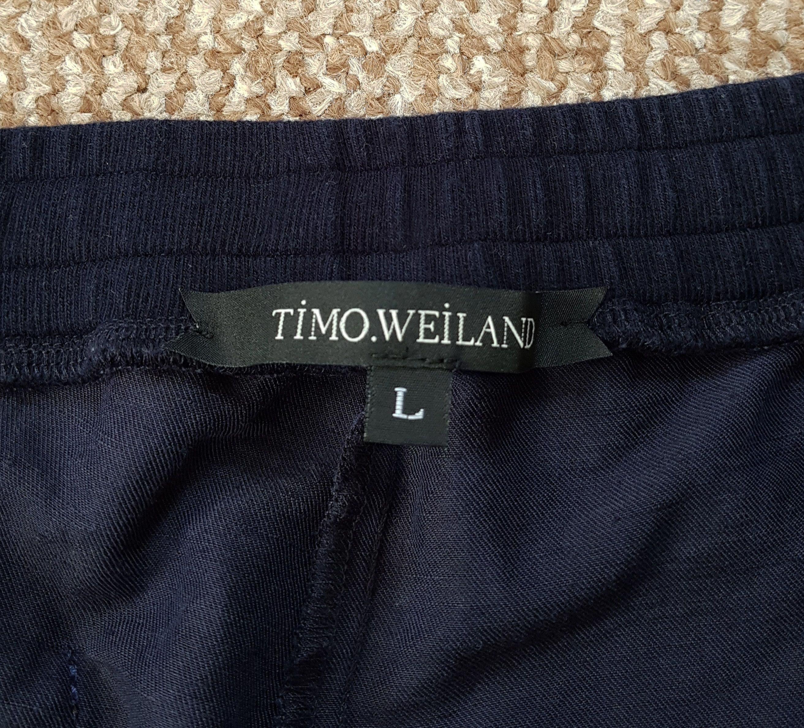 Timo Weiland Timo Weiland Linen Cotton Jogger Pants Drawstring Tapered Size US 34 / EU 50 - 6 Thumbnail