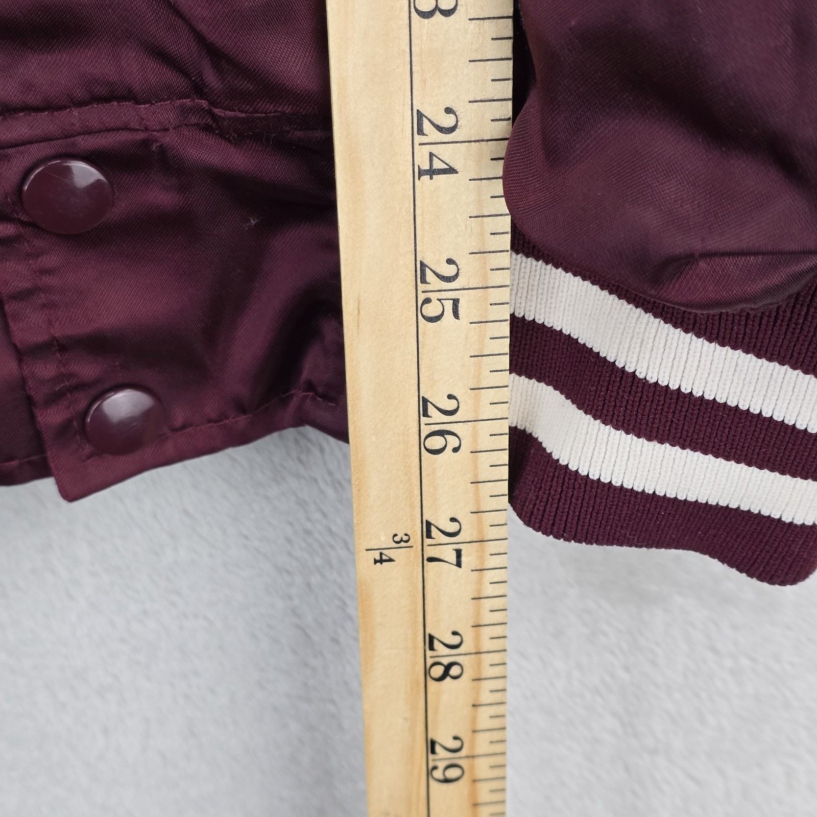 Other Vintage Texas A&M Aggies Satin Bomber Jacket XL Maroon 80s Size US XL / EU 56 / 4 - 12 Thumbnail