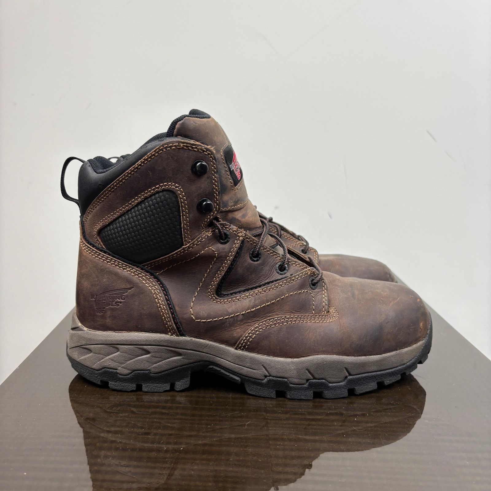 Red Wing Red Wing 2205 6" Aluminum Safety Toe Lace Up Boots Men's 9 Size US 9 / EU 42 - 3 Thumbnail