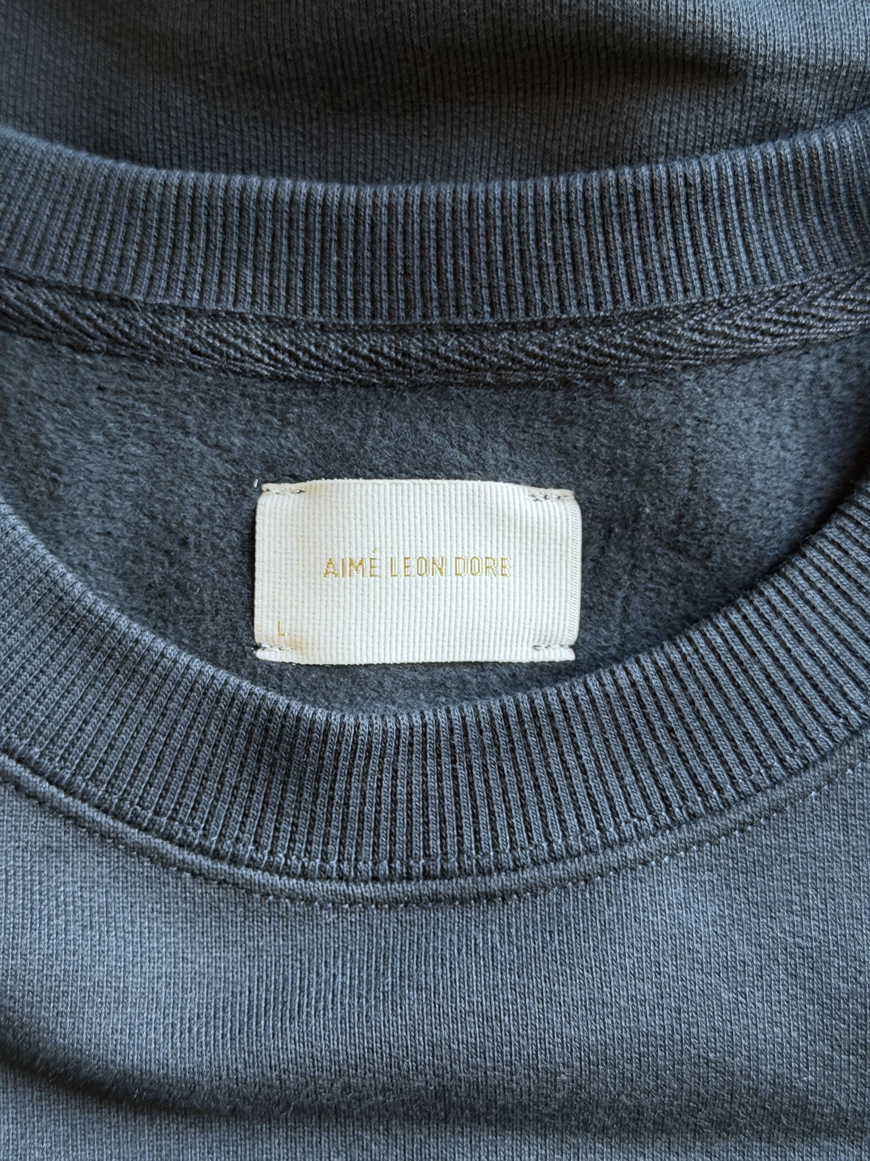 Aime Leon Dore Aime Leon Dore Monogram Crewneck Sweatshirt in Black Size US L / EU 52-54 / 3 - 6 Thumbnail