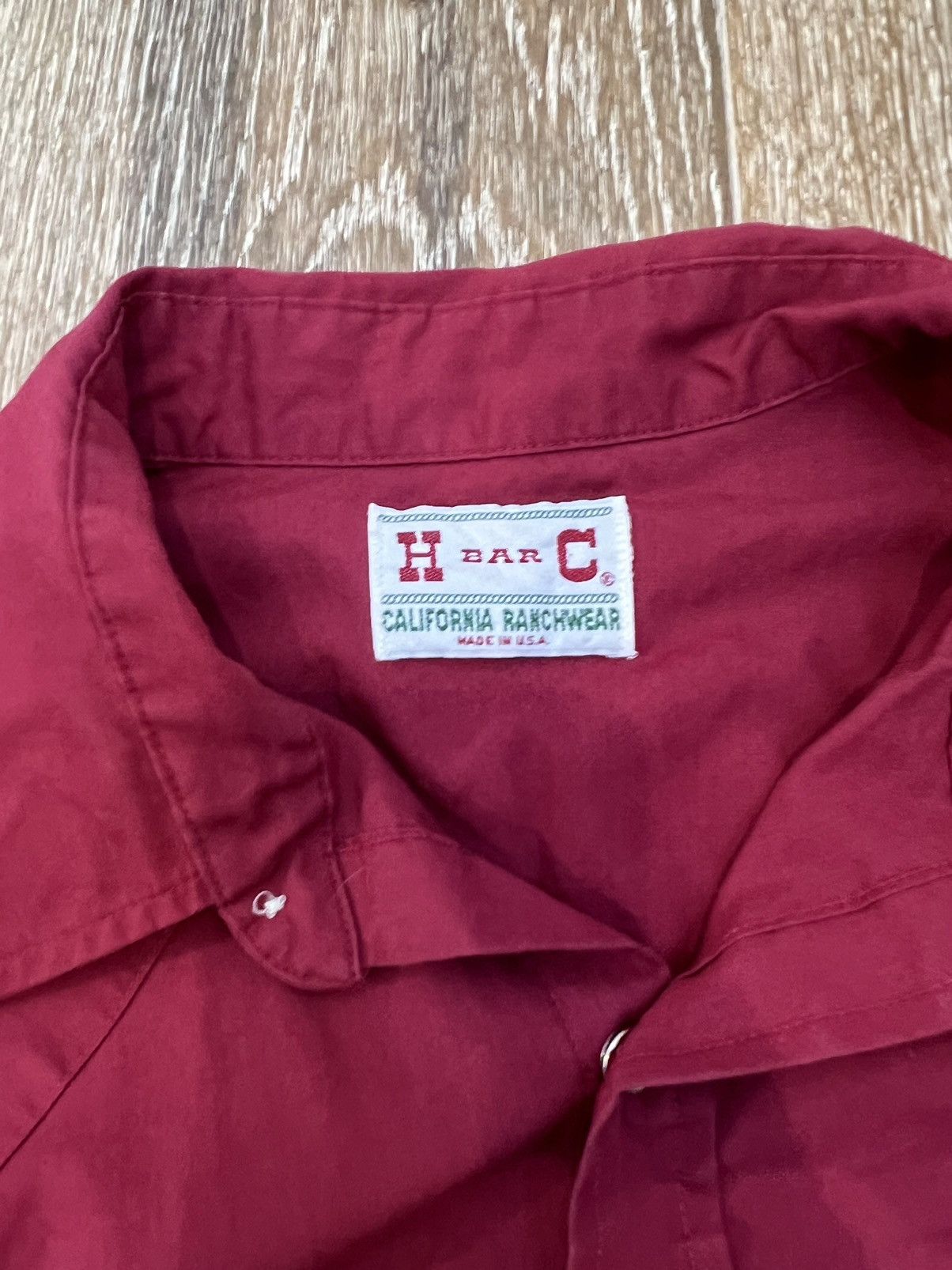 Vintage H Bar C California Ranchwear Pearl Snap Western Shirt Size US L / EU 52-54 / 3 - 3 Thumbnail