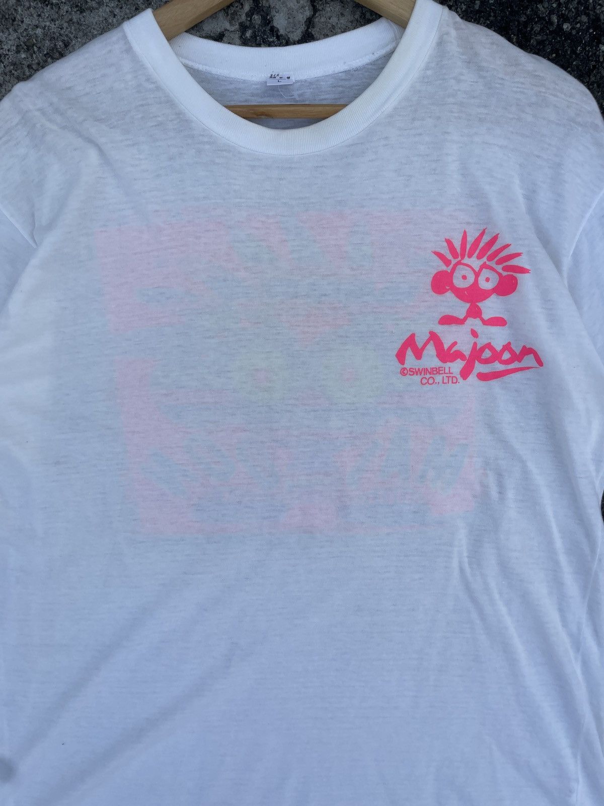 Japanese Brand Vintage Surfing Tee Majoon Swinbell Japan Size US M / EU 48-50 / 2 - 3 Thumbnail
