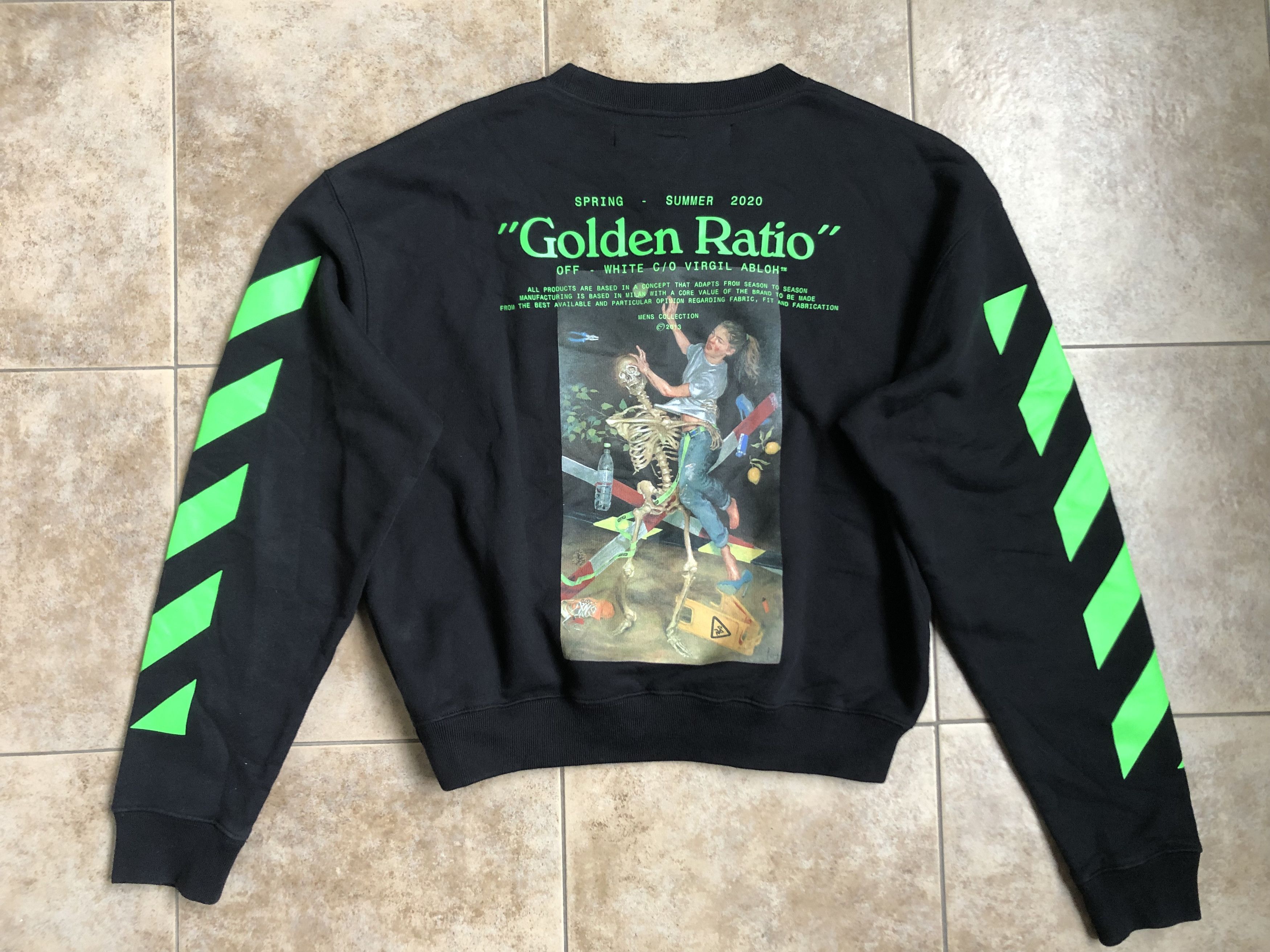 Off-White Off-White Pascal Painting Crewneck Sweatshirt Size XS Size US XS / EU 42 / 0 - 13 Thumbnail