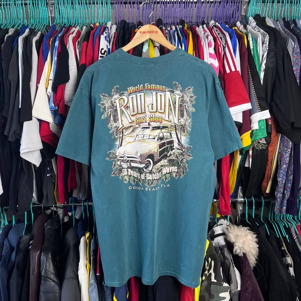 Ron Jon Surf Shop Vintage 90s Ron Jon Surf Shop Tshirt Size L Size US L / EU 52-54 / 3 - 2 Thumbnail