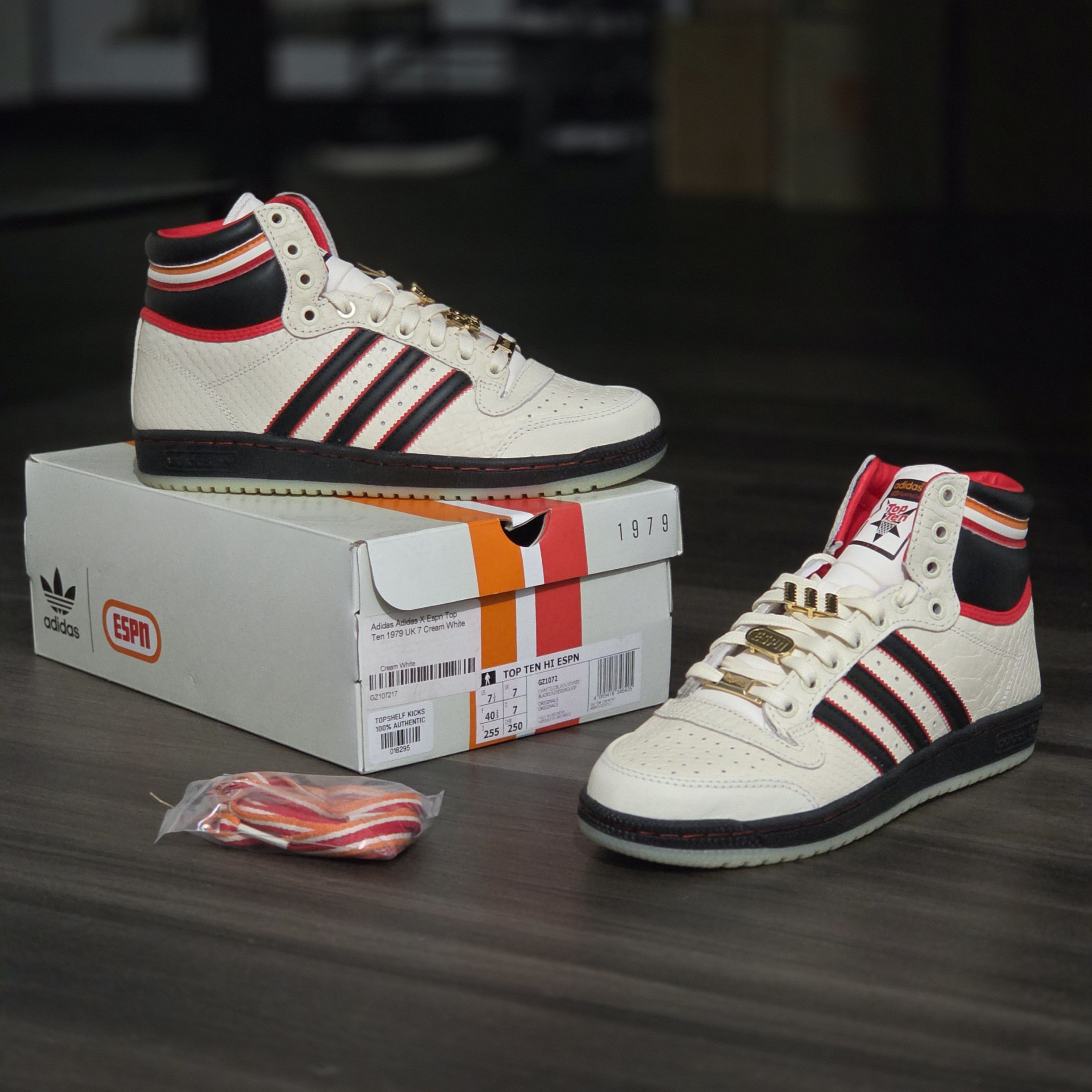 Adidas Adidas Top Ten High ESPN 2021 Authentic Rare White size 7,5 Size US 7.5 / EU 40-41 - 1 Thumbnail