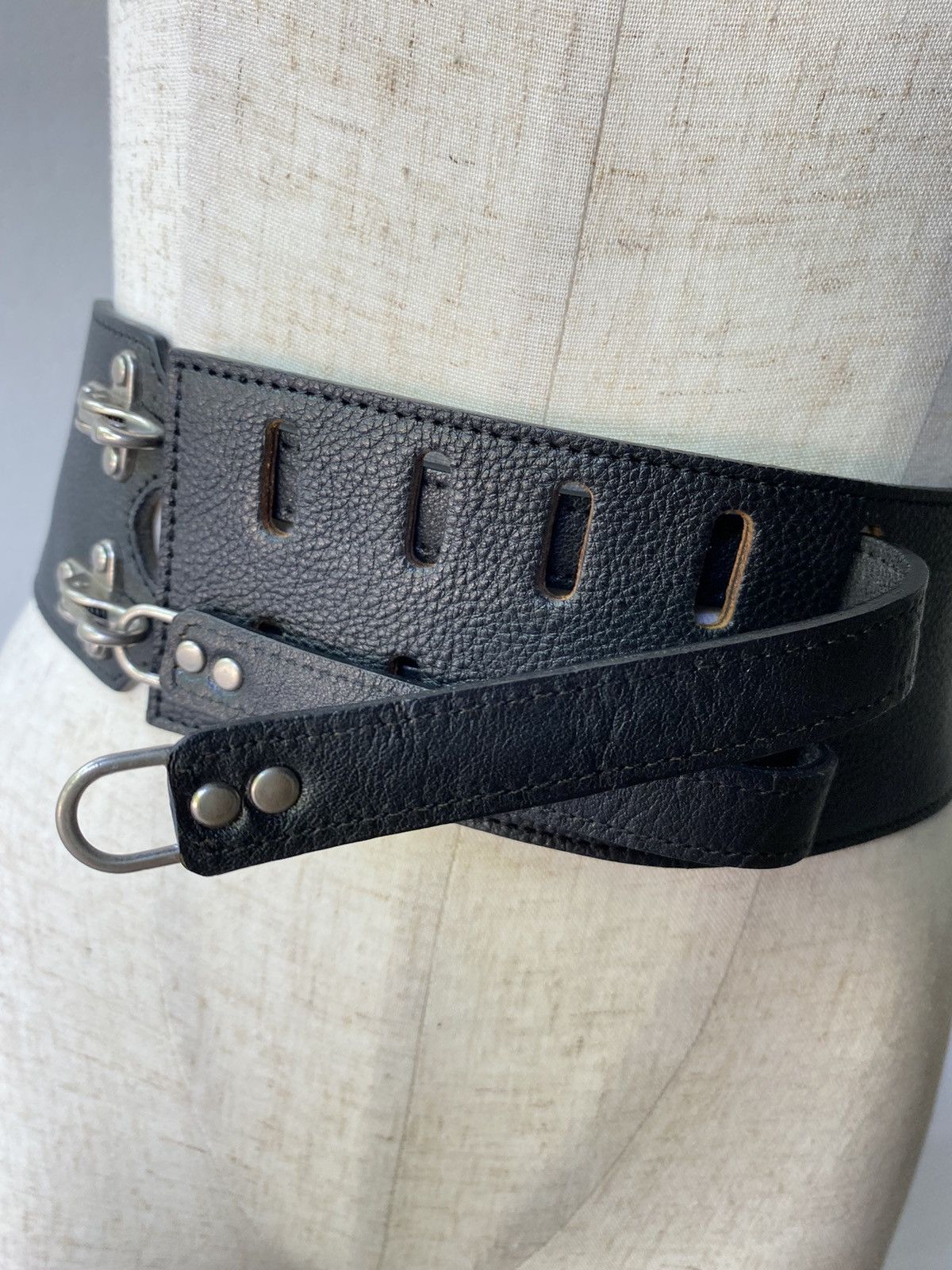 Zucca Zucca 2 buckle belt Size ONE SIZE - 4 Thumbnail