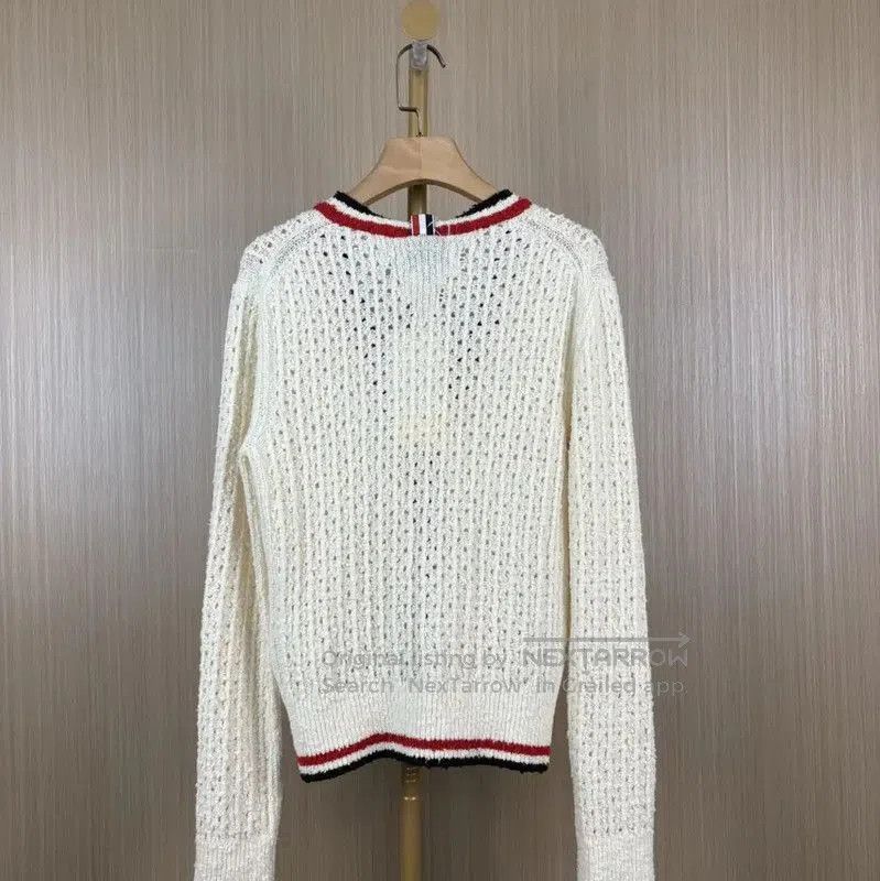 Thom Browne Thom Browne Women's Colorblock Wool Cardigan . Size L / US 10 / IT 46 - 2 Thumbnail