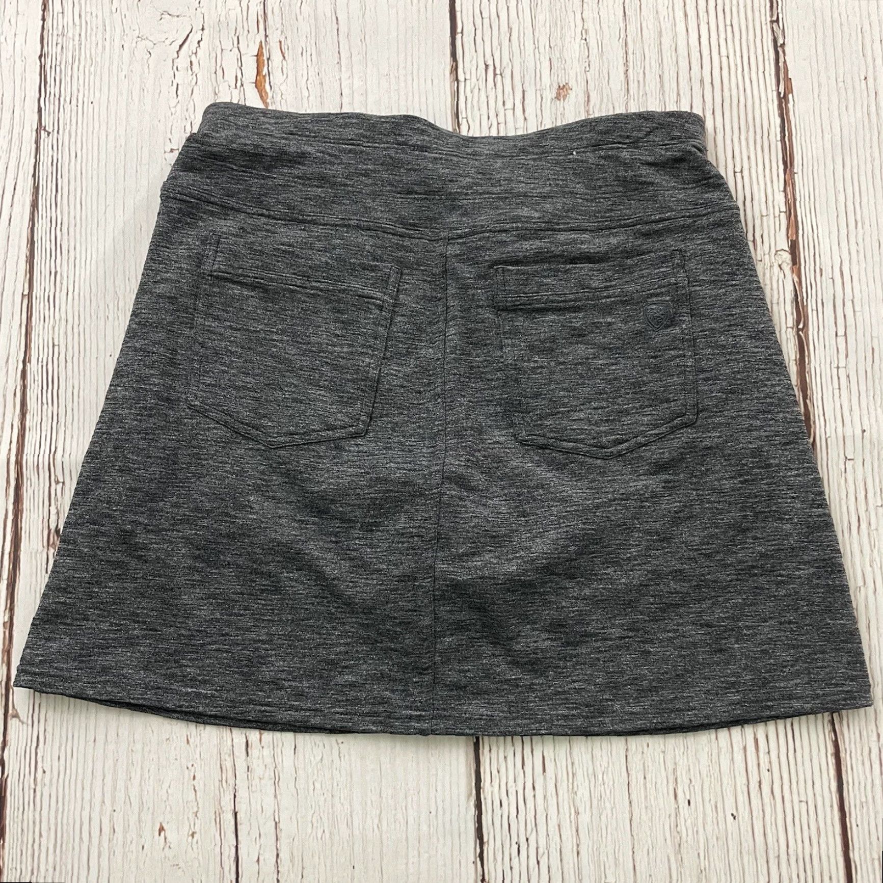 Vintage Kuhl Skirt XS Gray Womens A-Line Short Built In Shorts Outdoor Skirt Skort Logo Size 26" / US 2 / IT 38 - 5 Thumbnail