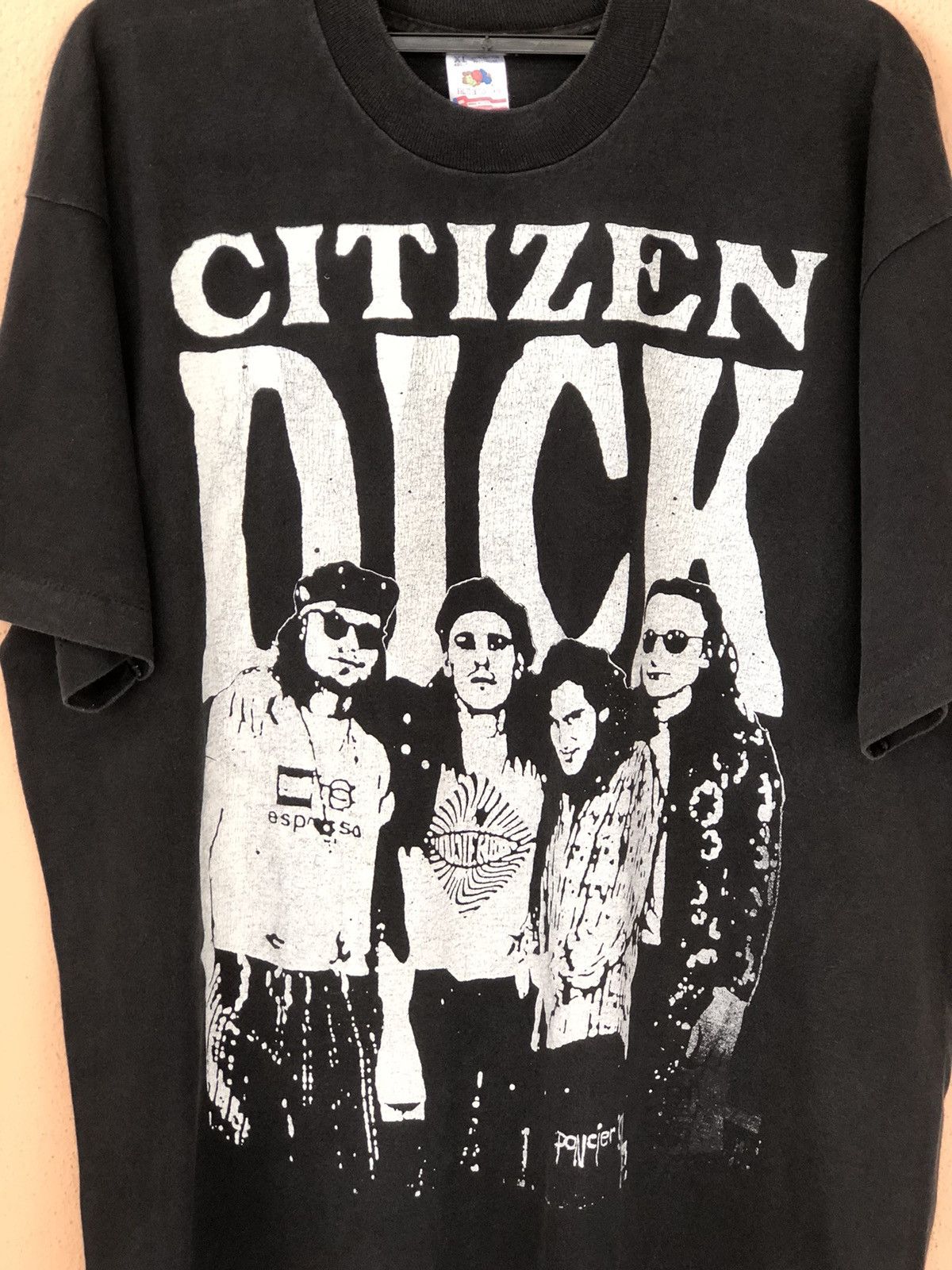 Band Tees Vintage 90s CITIZEN DICK Grunge Movie The Singles Size US XL / EU 56 / 4 - 2 Thumbnail