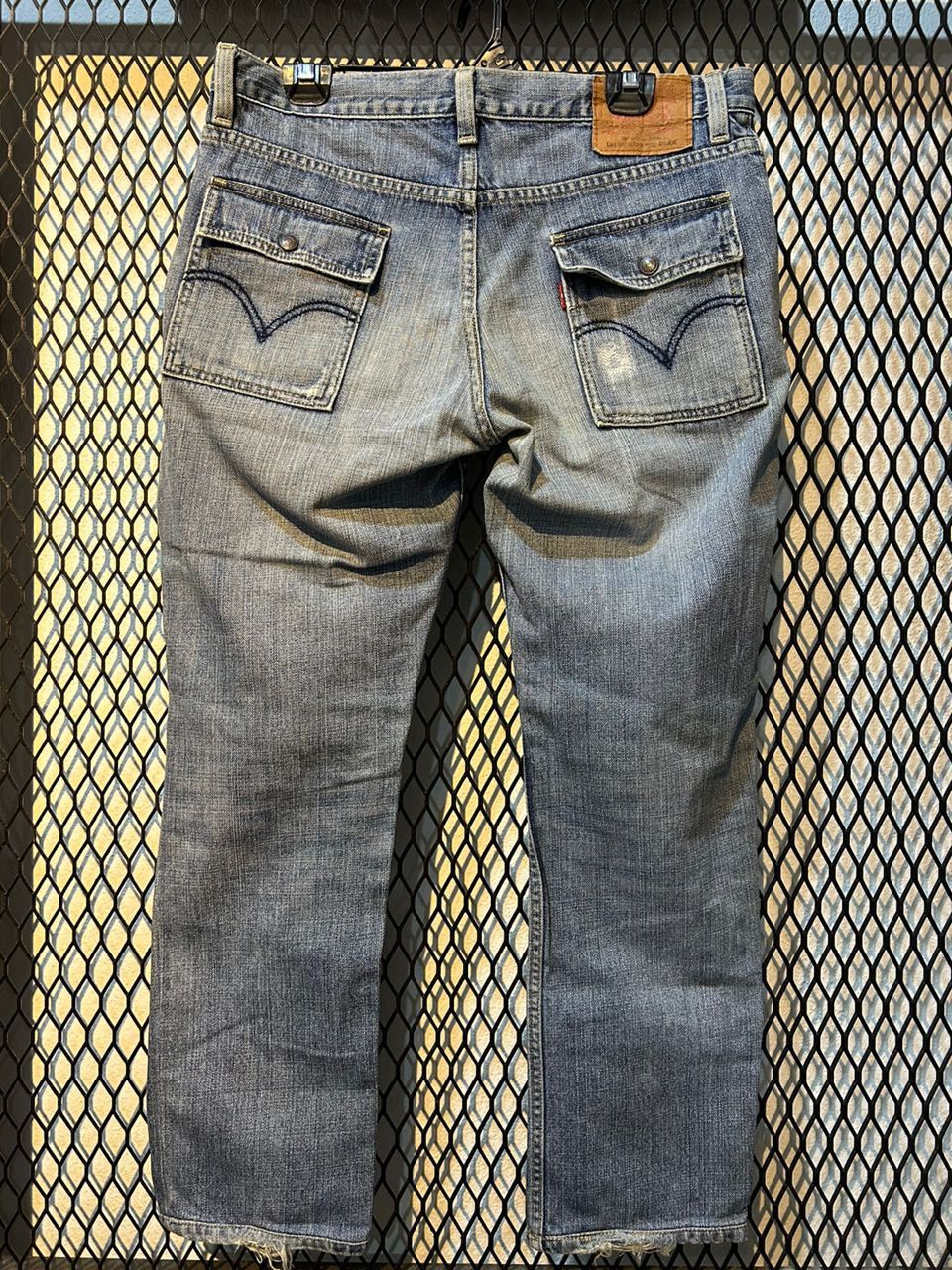 image of Vintage Levi’S Distressed Denim Design Levis in Blue, Men's (Size 36)