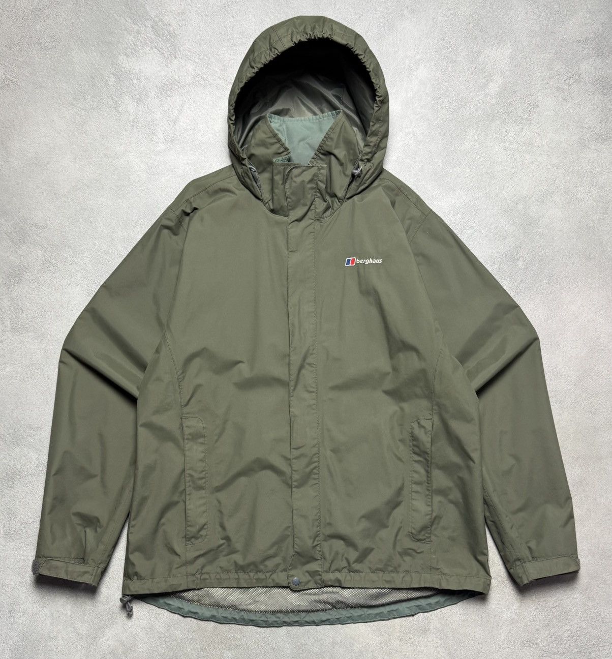 Berghaus AQ2 Waterproof Outdoor Zip Up Hooded Jacket