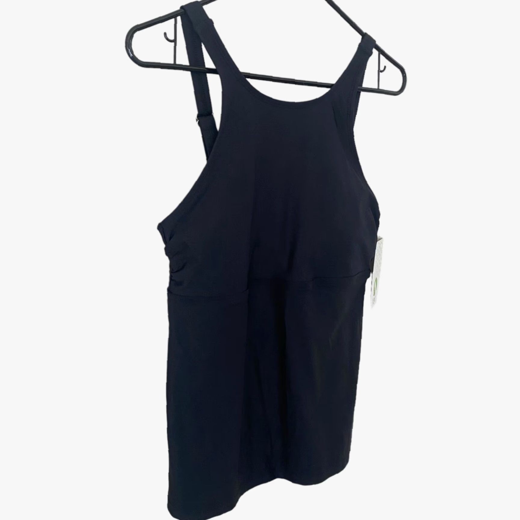 NEXT NEXT Athletic Tank Top Black Women’s Size Medium Built-In-Bra Activewear New Size M / US 6-8 / IT 42-44 - 3 Thumbnail