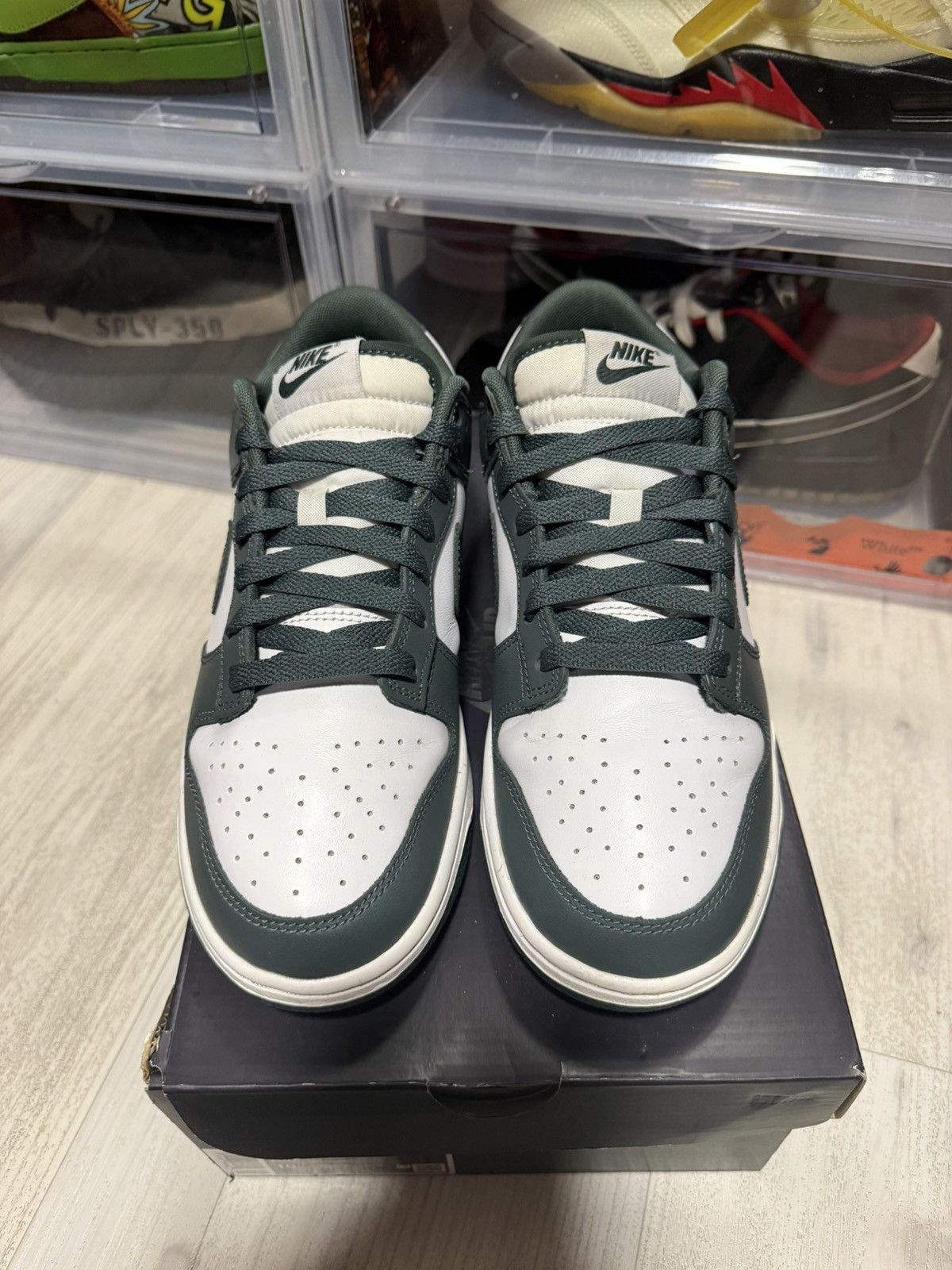Nike Nike Dunk Low Vintage Green Size US 8.5 / EU 41-42 - 4 Thumbnail