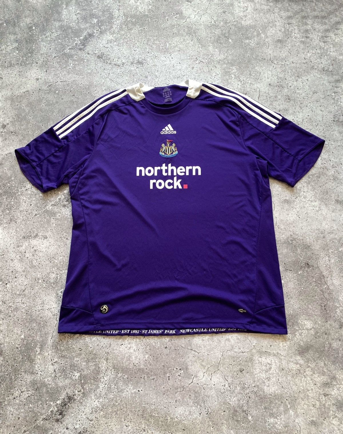 Adidas 🔥ADIDAS NEWCASTLE UNITED 2008/09 AWAY SOCCER JERSEY SHIRT Size US XXL / EU 58 / 5 - 1 Thumbnail