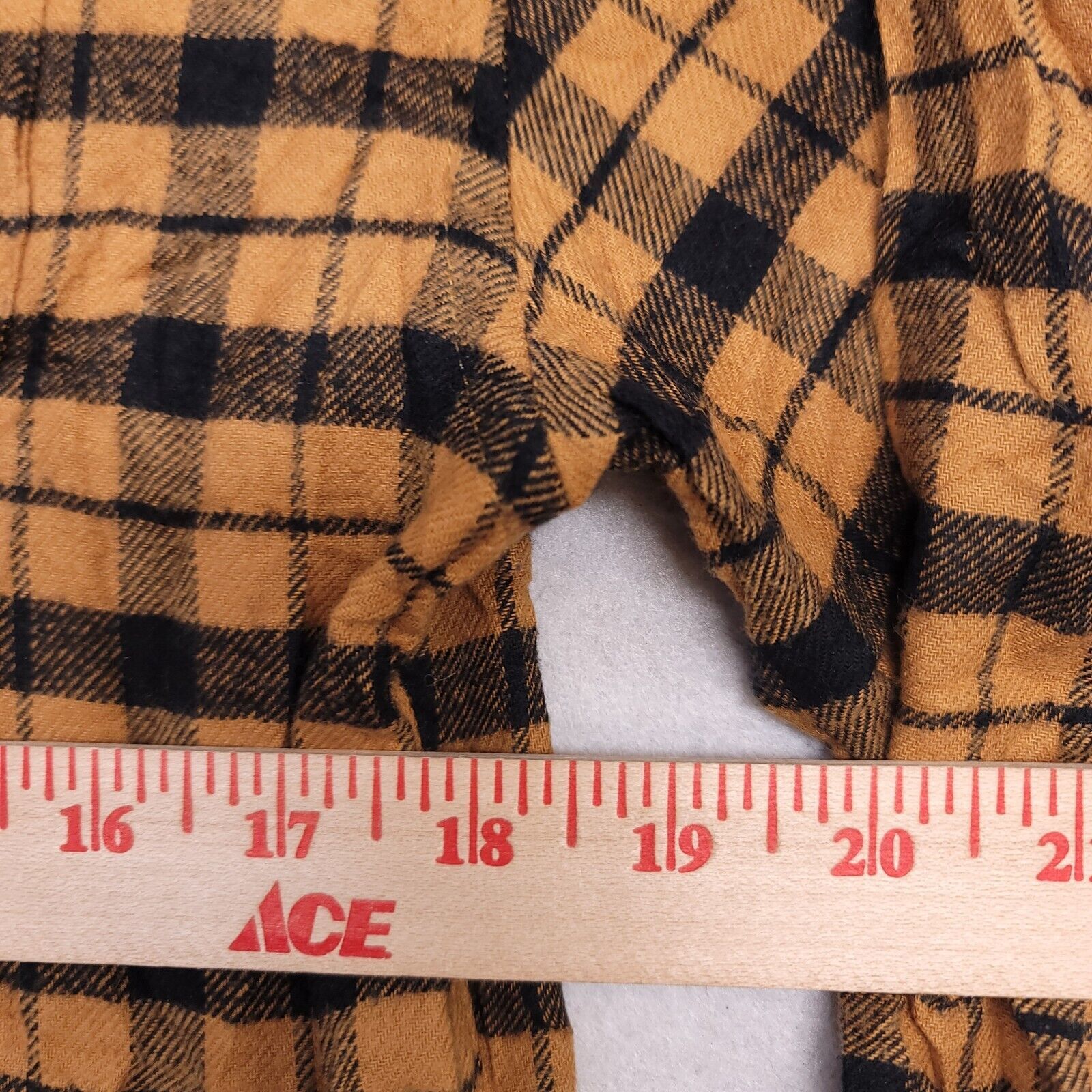 Croft & Barrow Croft & Barrow Tartan Flannel Shirt Mens Size Small S Yellow Size US S / EU 44-46 / 1 - 8 Thumbnail