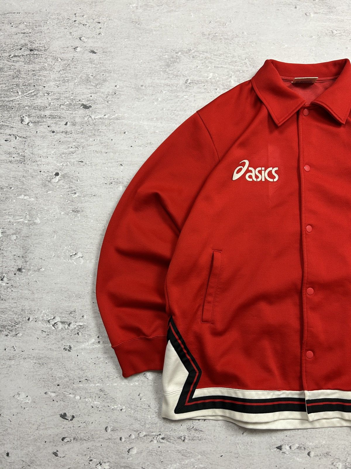 Asics × Japanese Brand × Vintage 🔥RARE VINTAGE ASICS MADE IN JAPAN RED BAGGY TRACK SUIT 80s🔥 Size US L / EU 52-54 / 3 - 6 Thumbnail