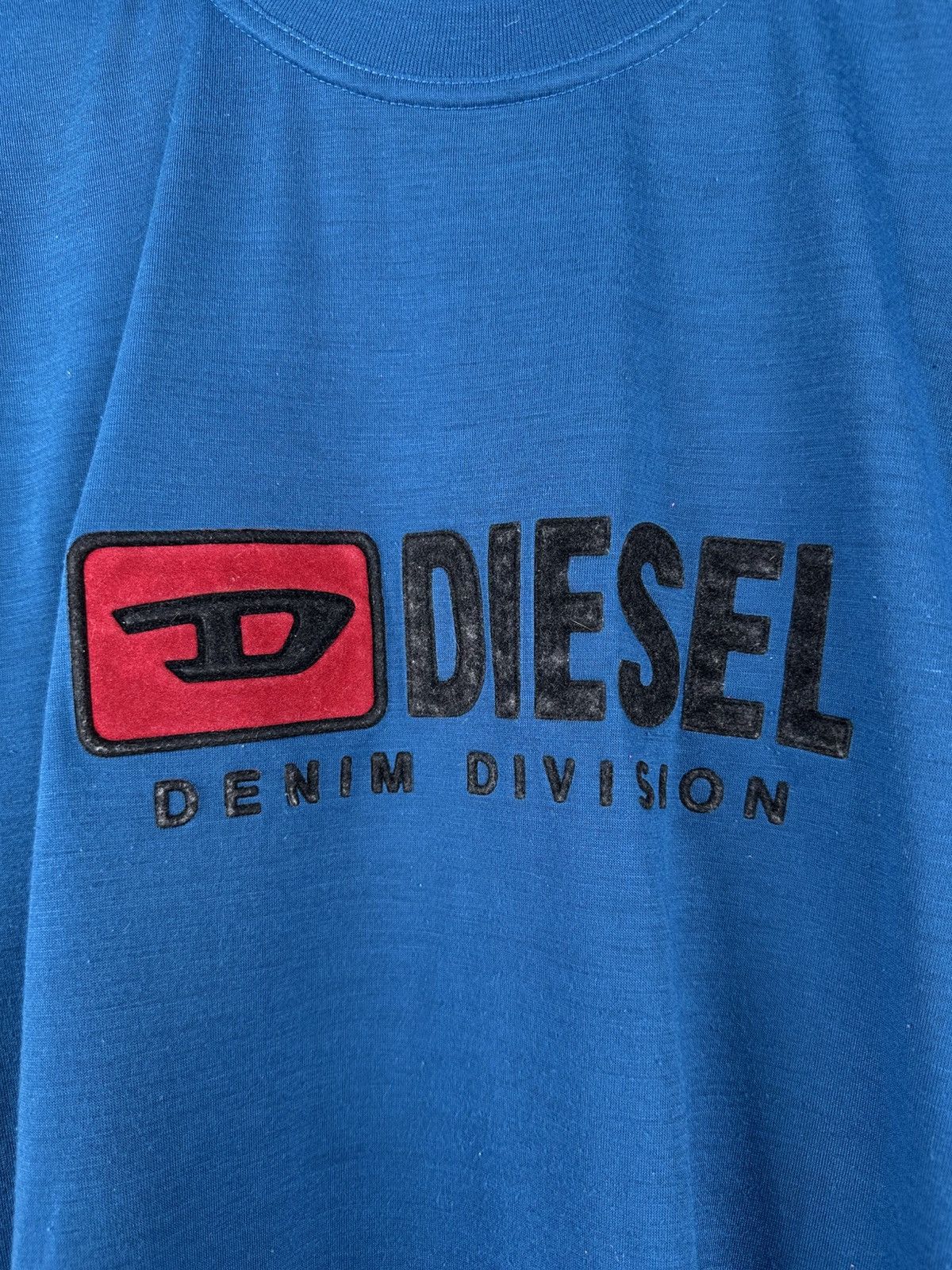 Diesel Vintage Y2k Diesel Denim Division Tee Oversized Size US M / EU 48-50 / 2 - 4 Thumbnail