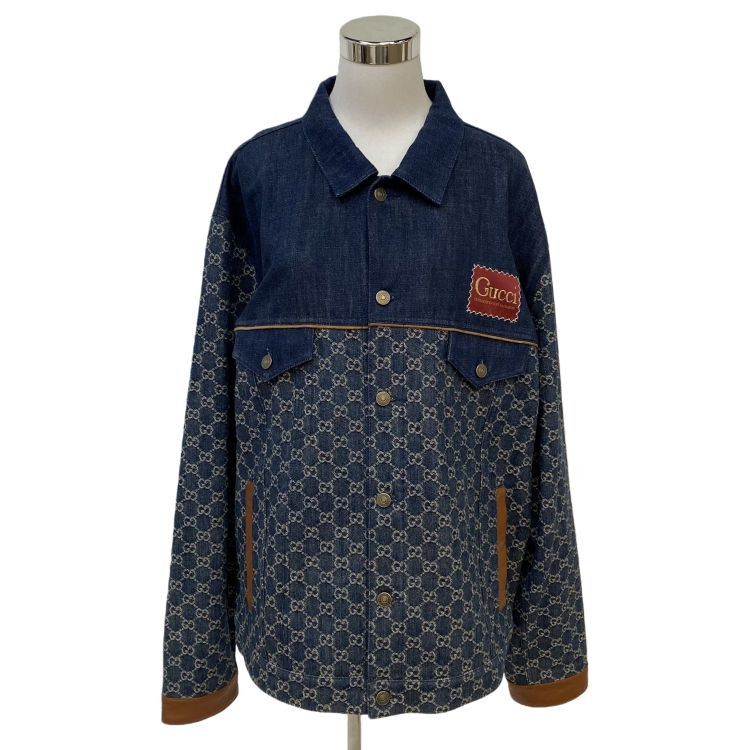 Gucci Gucci GG Denim Jacket Size XL Size US XL / EU 56 / 4 - 1 Thumbnail