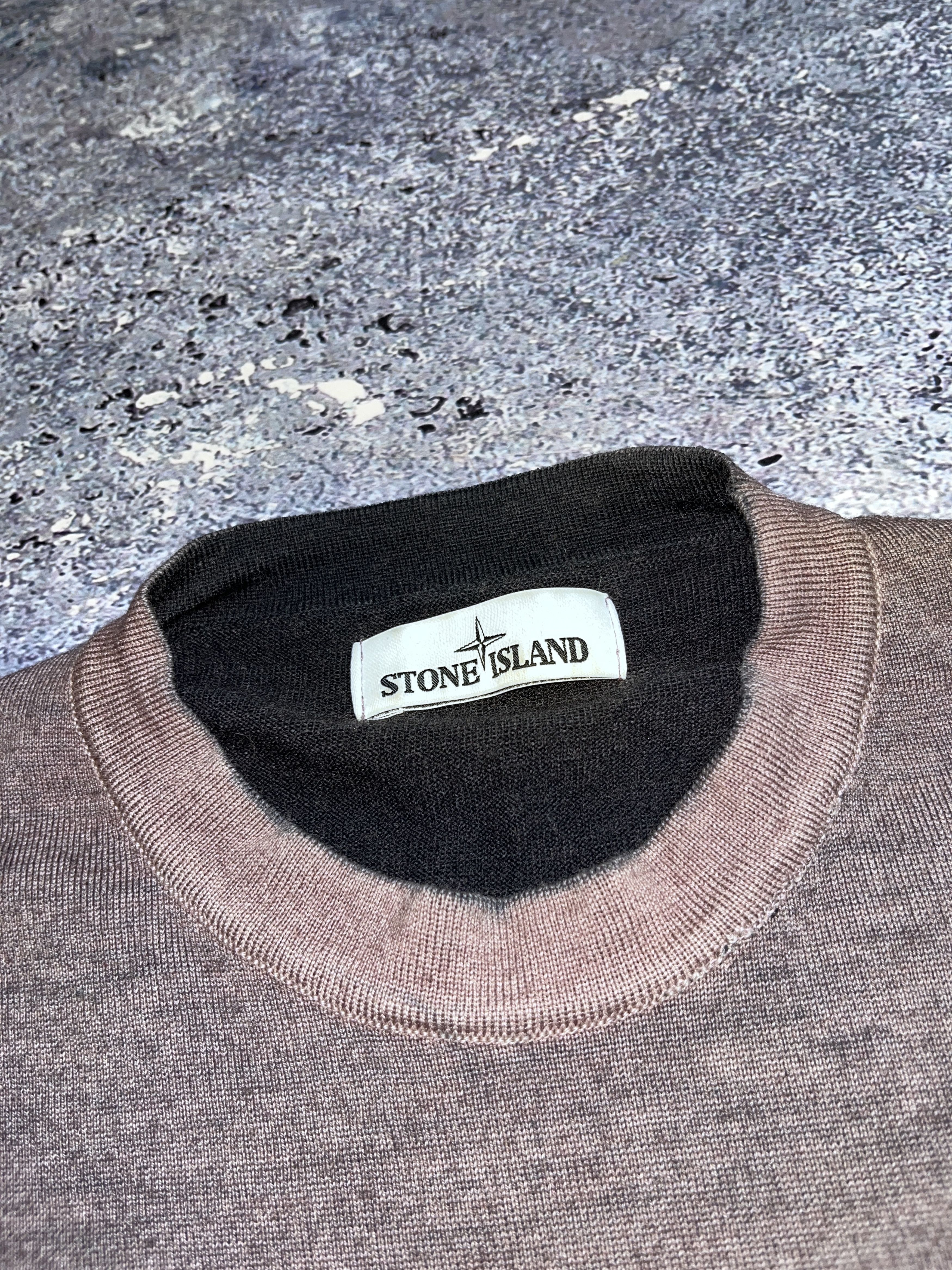 Stone Island Stone Island 2018 Salmon Pink Garment Dyed Knit sweater Size US L / EU 52-54 / 3 - 5 Thumbnail