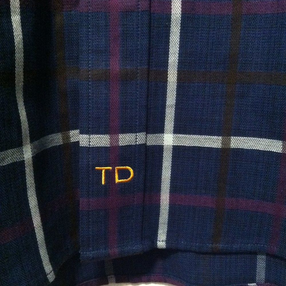 Thomas Dean THOMAS DEAN MENS NEW NAVY 100%COTTON CASUAL SHIRT SIZE: M Size US M / EU 48-50 / 2 - 10 Thumbnail