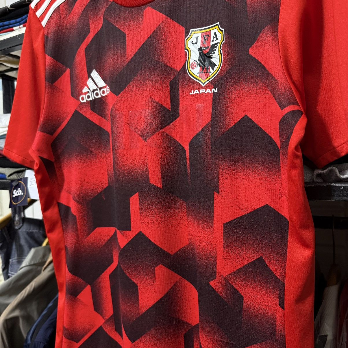 Adidas Adidas japan prematch & training 2017 jersey Size US S / EU 44-46 / 1 - 4 Thumbnail