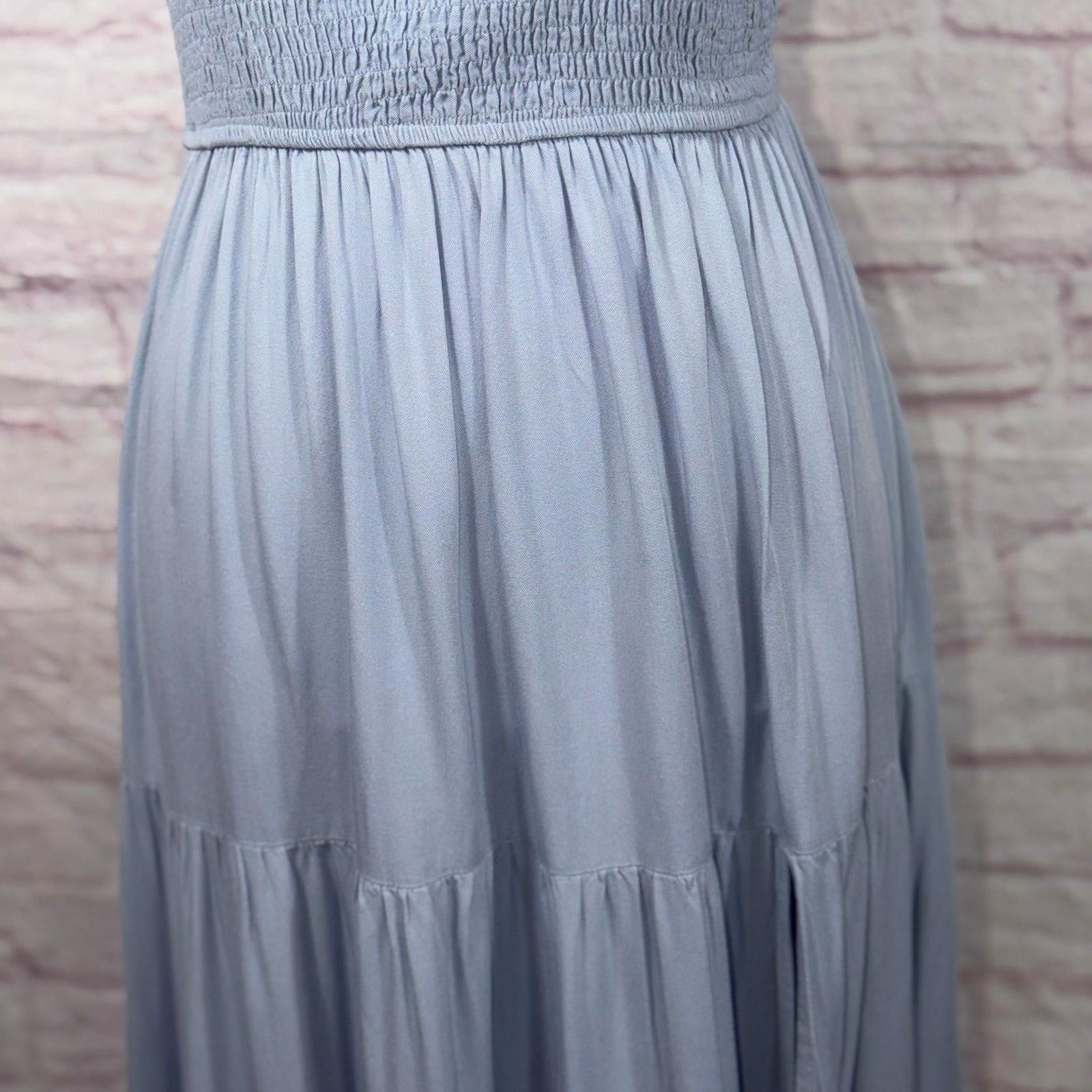 Other MEROKEETY Medium One-Shoulder Smocked Midi Dress Size M / US 6-8 / IT 42-44 - 4 Thumbnail